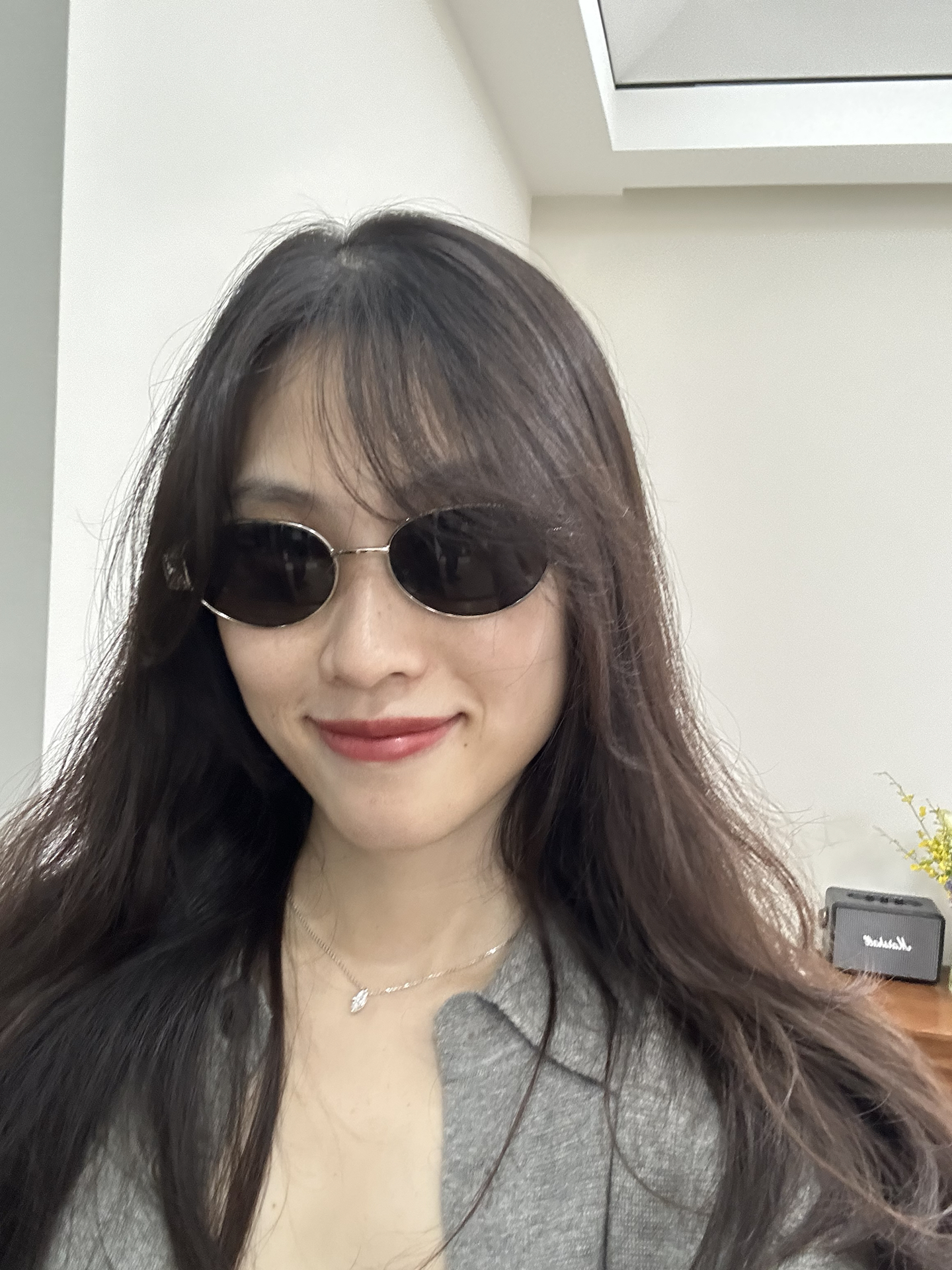 custom review-CELINE Сплав OVAL SUNGLASSES Женские
