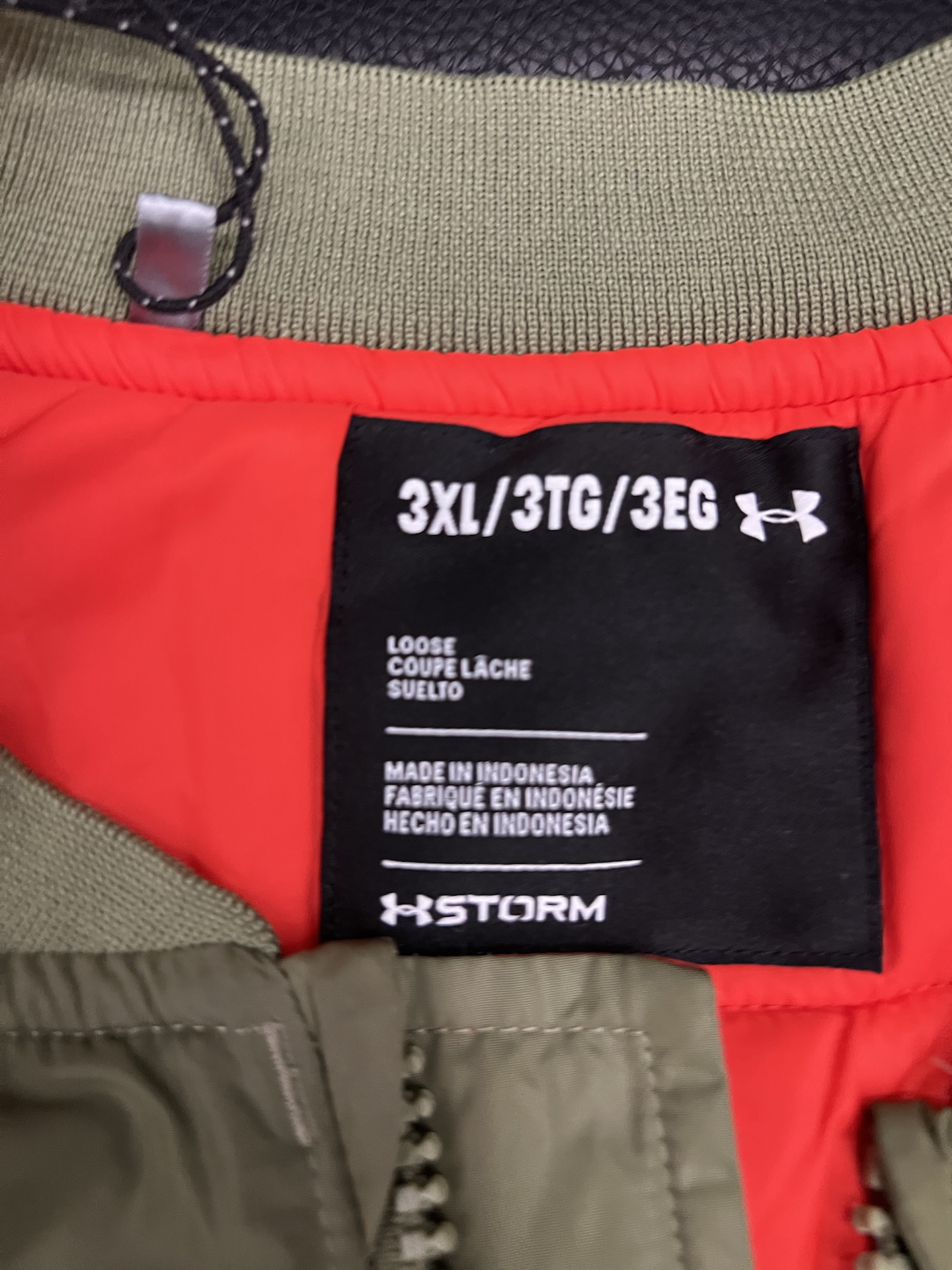 custom review-Куртка Under Armour мужская зеленая
