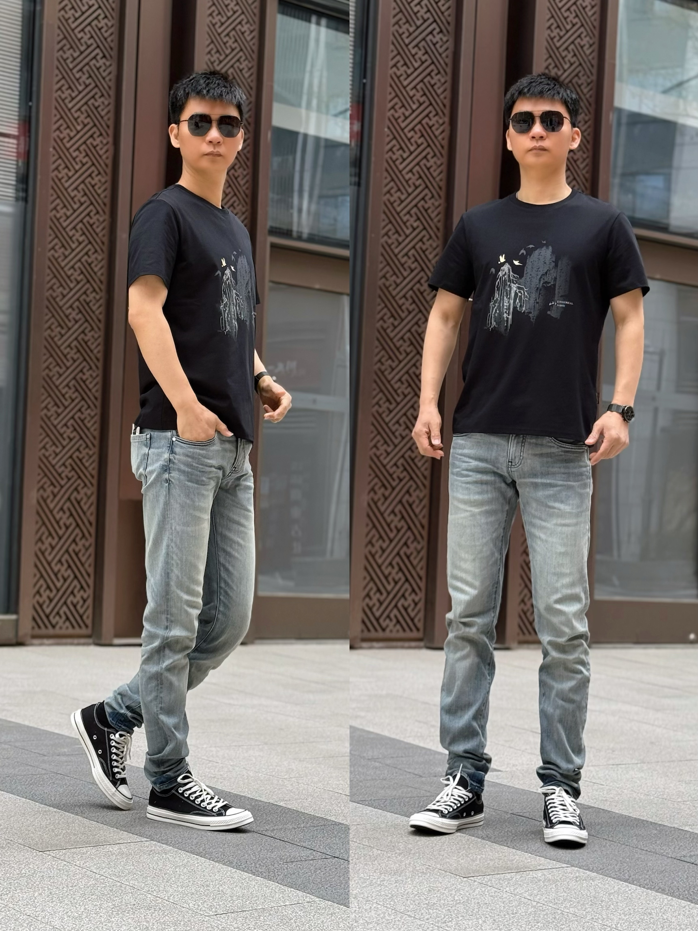 把春天的松弛感,穿进这双黑白帆布鞋