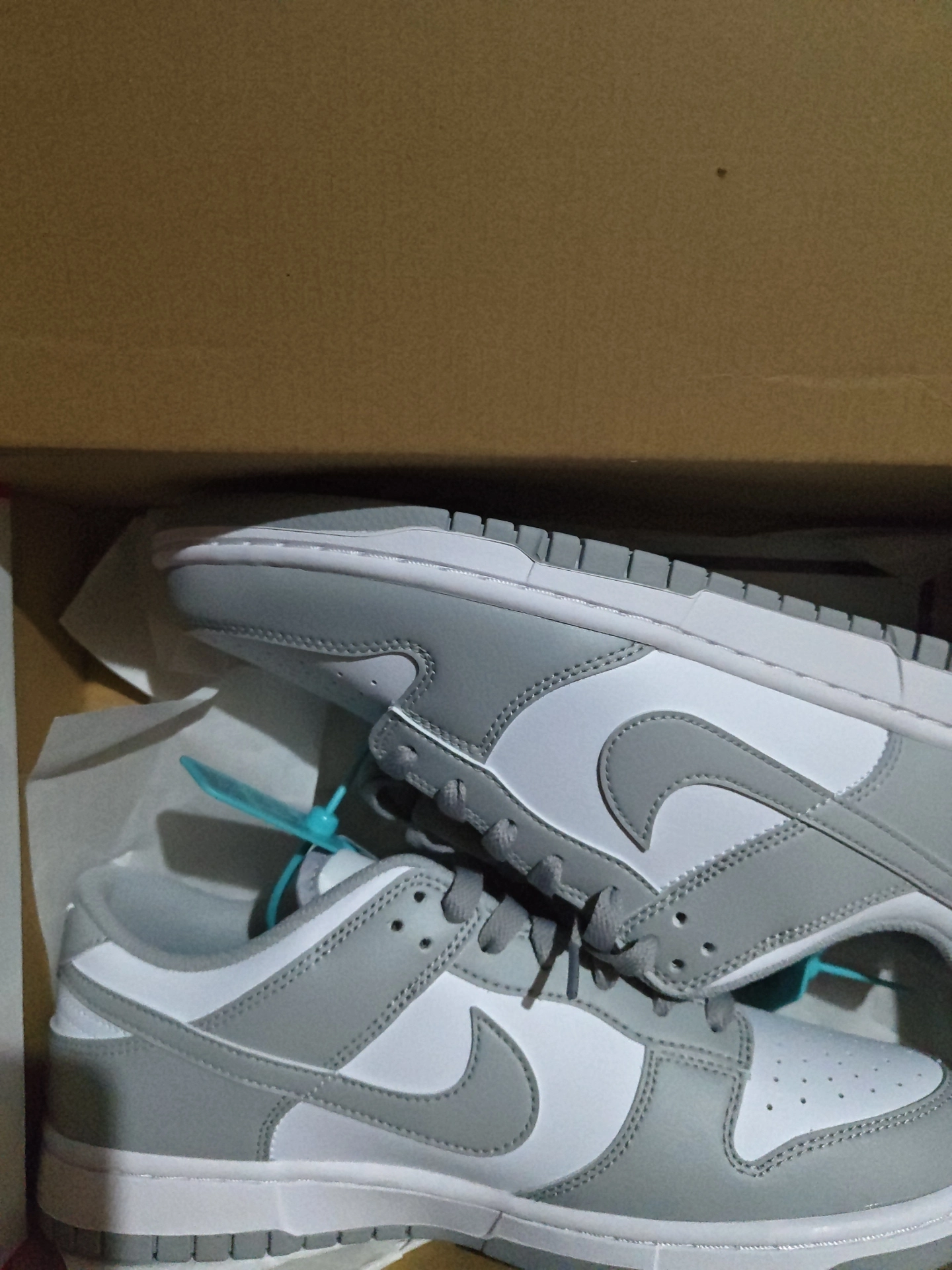 custom review-Nike Dunk Slip-on Устойчивый к истиранию Низкий Топ Скейтборд Кроссовки Унисекс Белый