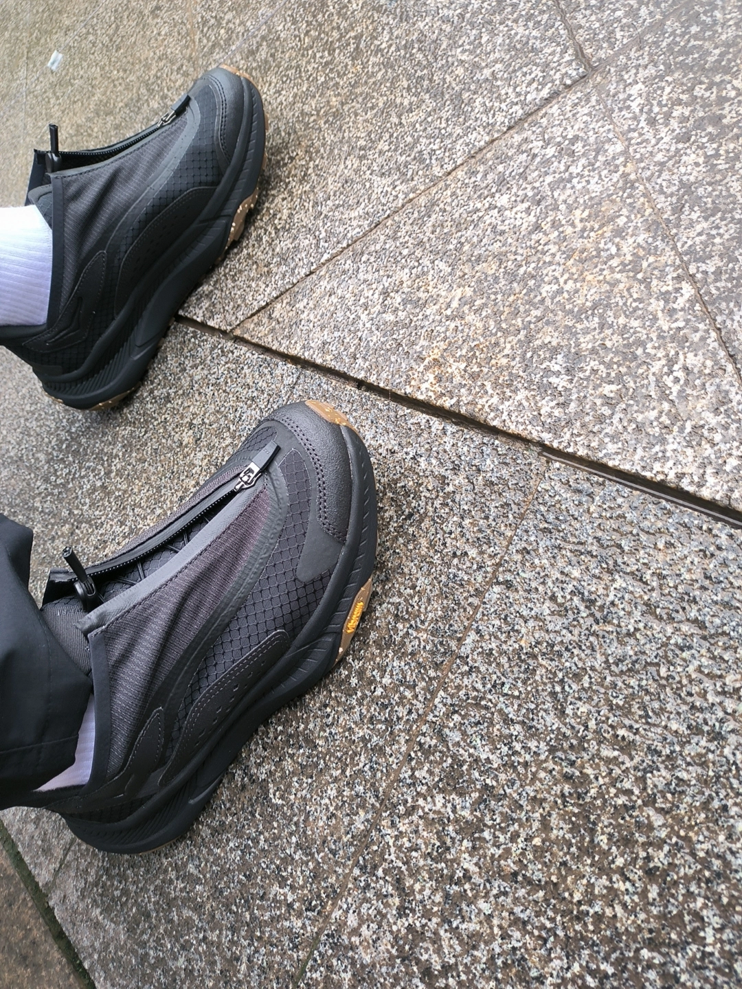 custom review-HOKA ONE ONE PROJECT TRANSPORT Противоскользящий устойчивый к истиранию низкий топ повседневный унисекс черный