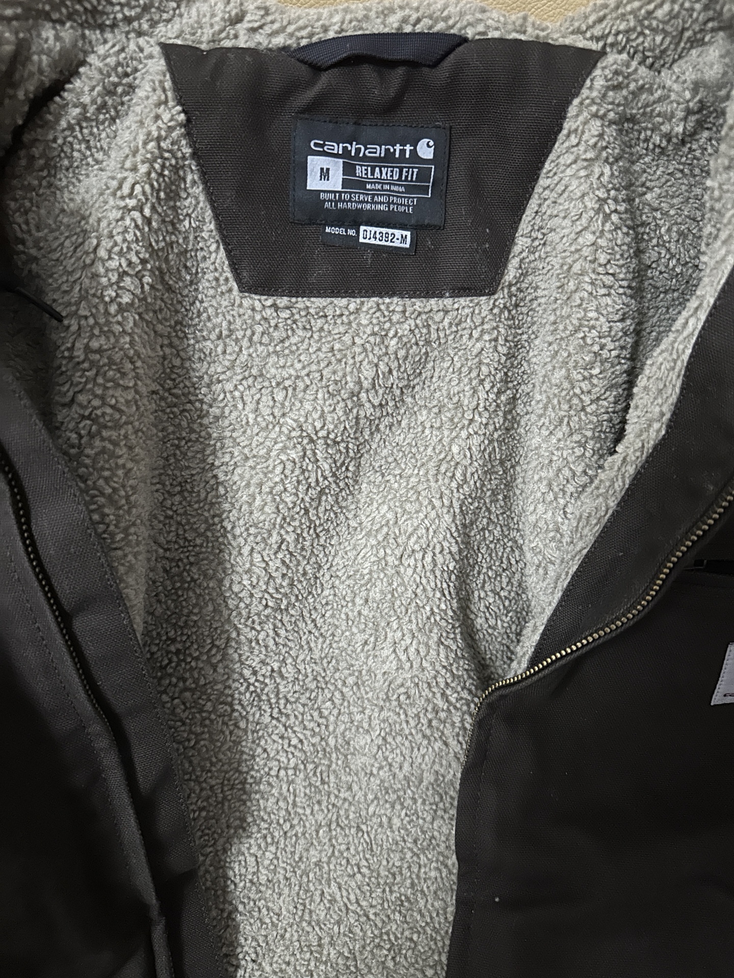 custom review-Carhartt 104392 J141 Улучшенный промытый утка с подкладкой из шерпы Sierra куртка уровень 3 устойчивая к холоду свободный крой мужской