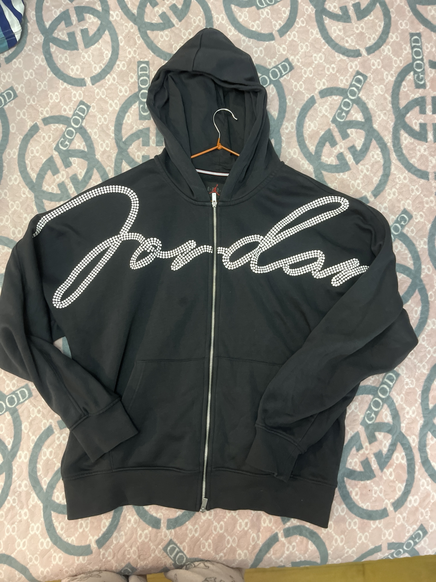 custom review-Jordan MVP Толстовка Мужской Черный