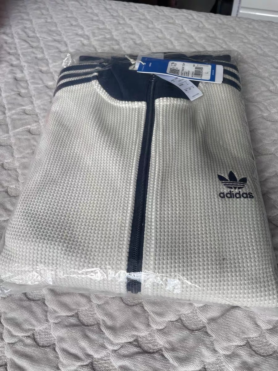 custom review-Adidas Originals TRACK TOP KNIT Куртка Мужская