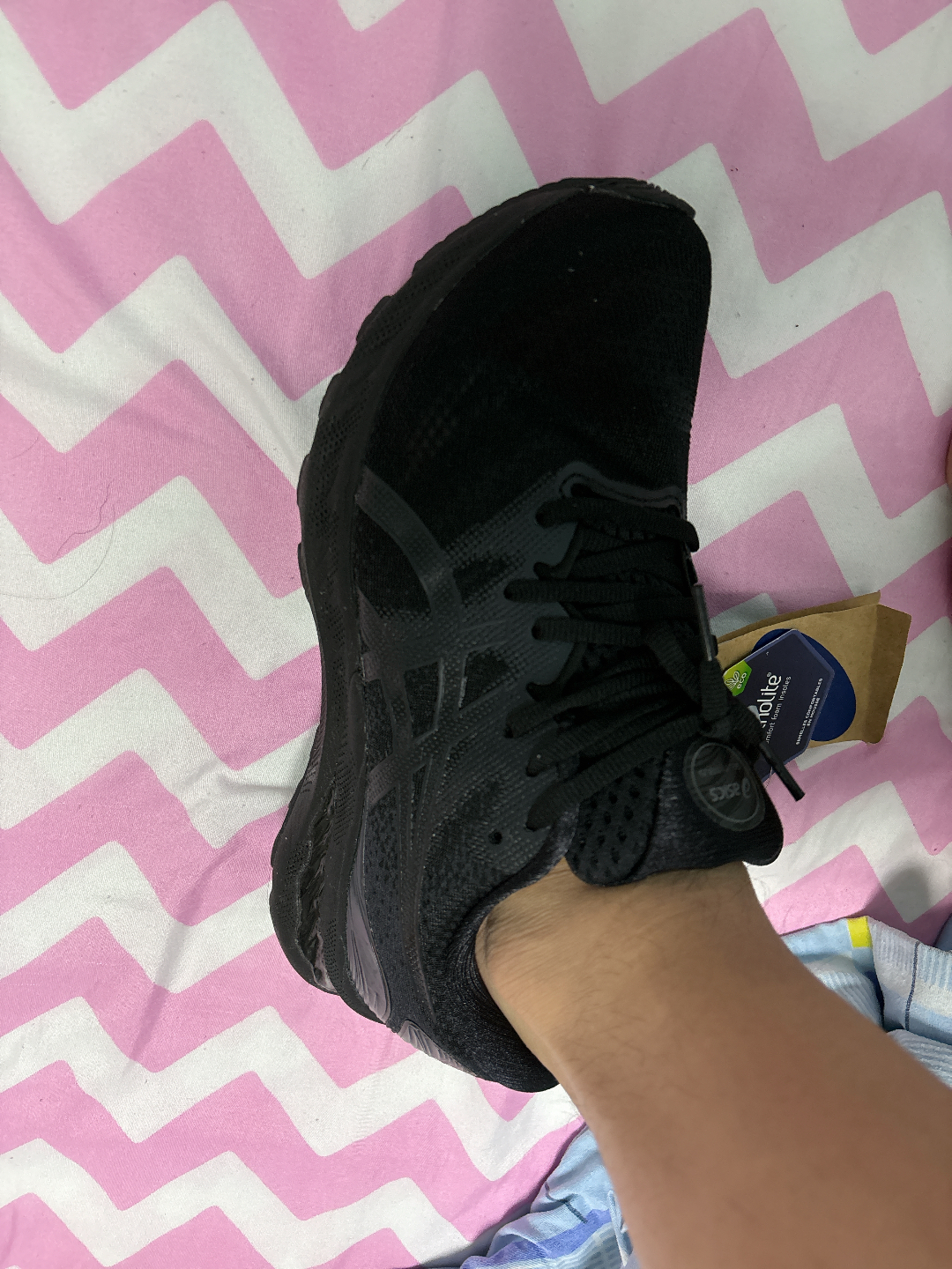 custom review-Asics Gel Nimbus 23 Сетчатая ткань устойчивая к истиранию дышащая низкий топ беговые кроссовки женские чисто черный