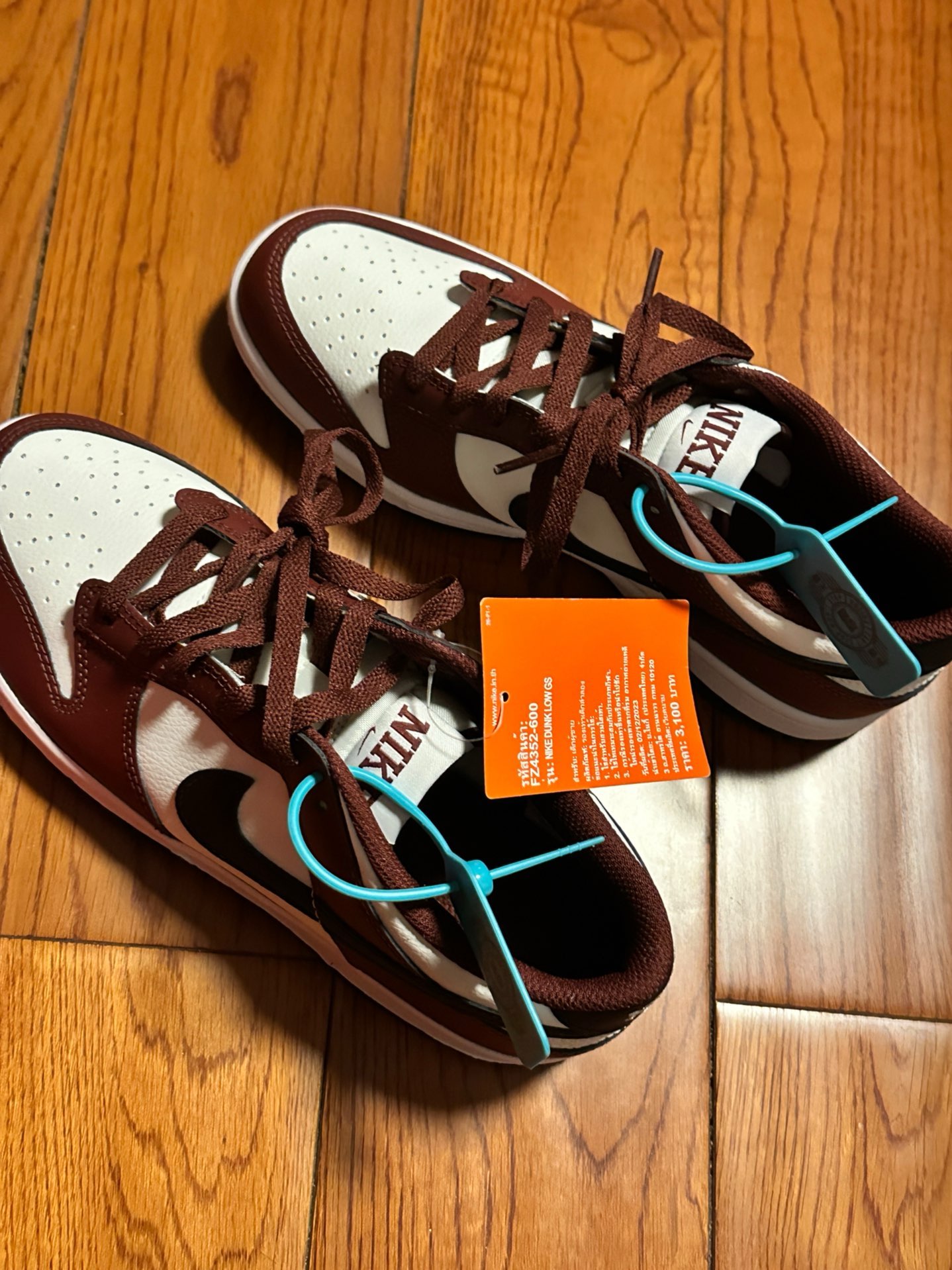 custom review-Nike Dunk Slip-Resistant Shock Absorbers Низкие Детские Скейтбординги Красный Белый Черный