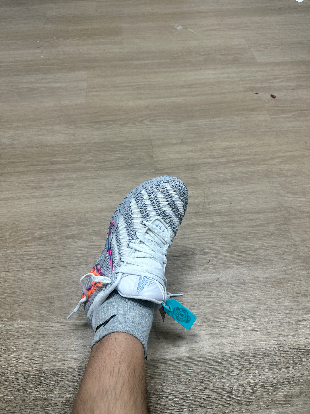 custom review-Nike Ja Morant 3 Баскетбольные кроссовки Унисекс Серый Белый Азиатская версия