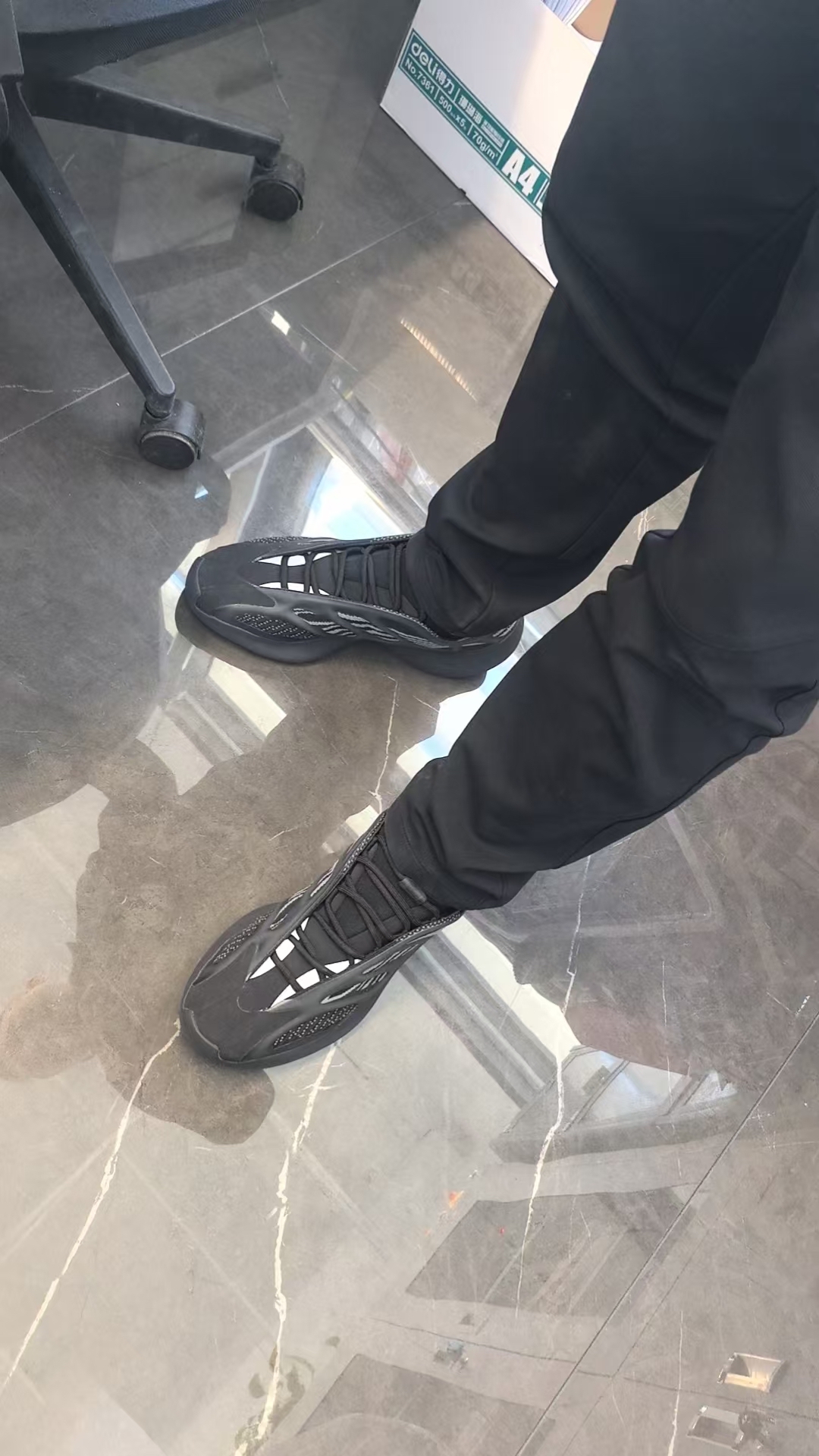 custom review-Adidas Originals Yeezy Boost 700 V3 Низкие кеды с толстой подошвой Унисекс