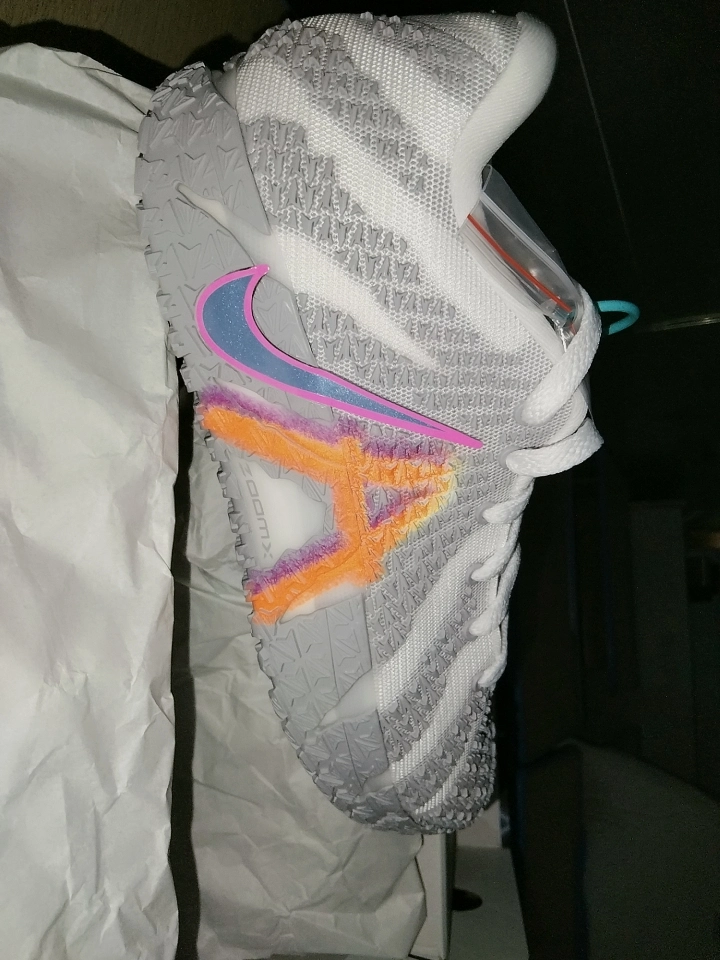 custom review-Nike Ja Morant 3 Баскетбольные кроссовки Унисекс Серый Белый Азиатская версия