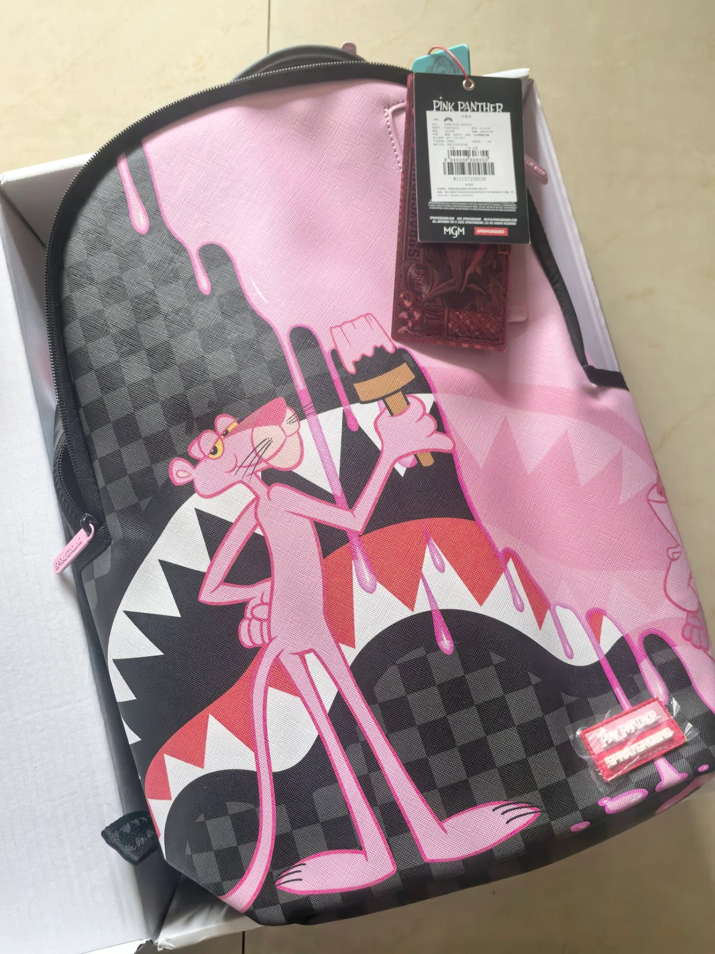 custom review-SPRAYGROUND Рюкзак из ПВХ Унисекс Многоцветный