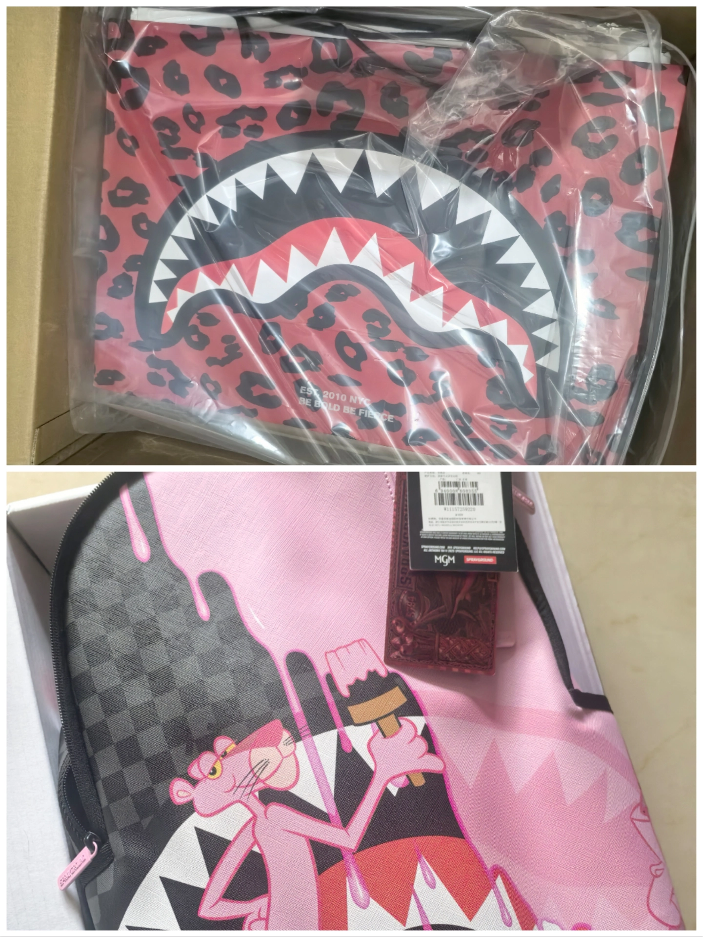 custom review-SPRAYGROUND Рюкзак из ПВХ Унисекс Многоцветный