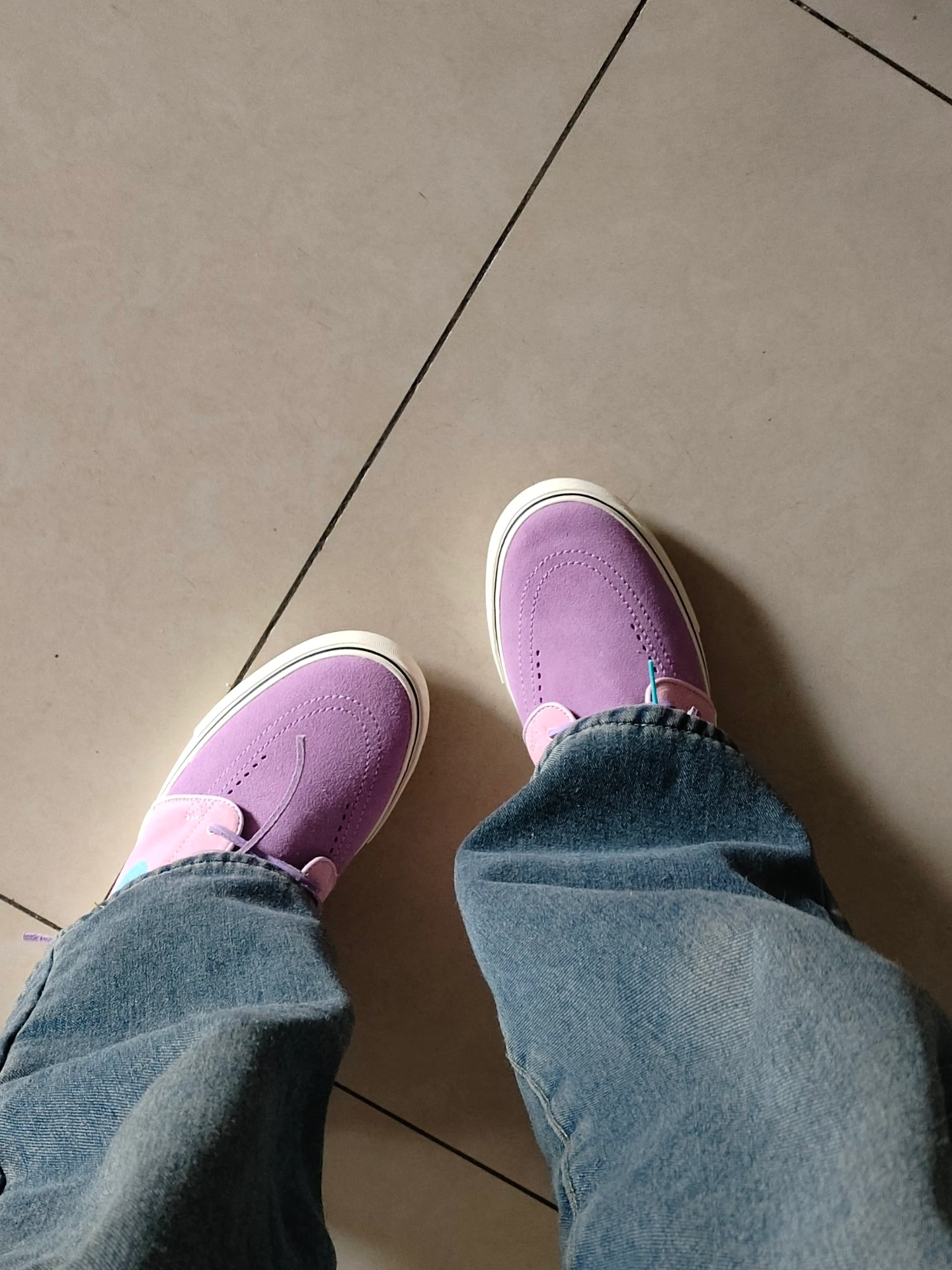 custom review-Nike SB Stefan Janoski Slip-on Resistant Low Top Скейтборд Кроссовки Унисекс Фиолетовый