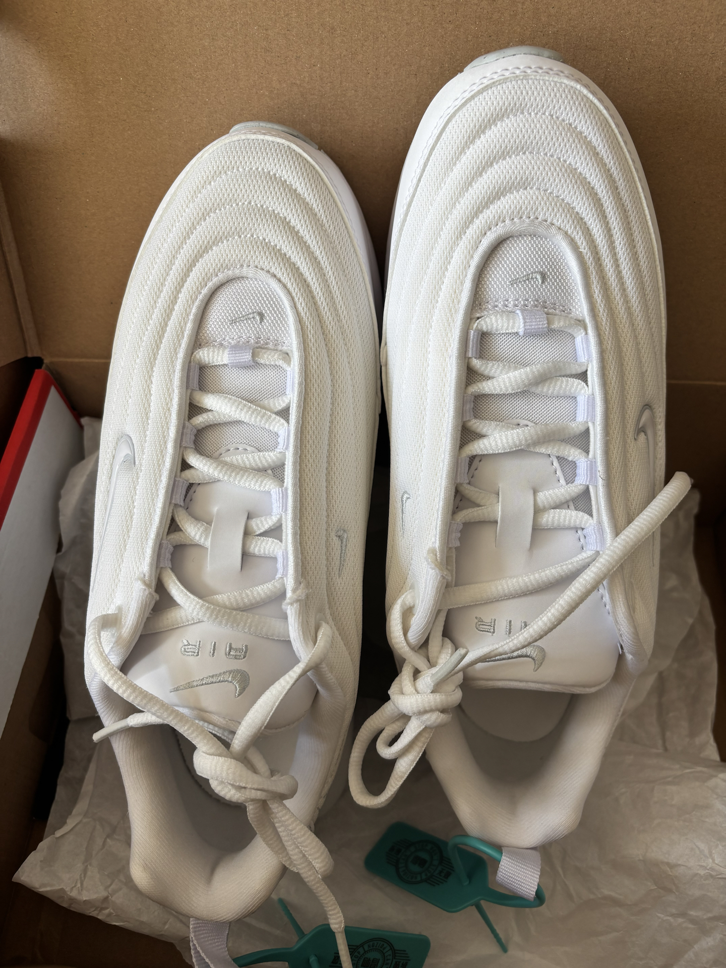 custom review-Nike Air Max Portal Амортизация Износостойкий Низкий Топ Повседневный Городской Коммутирование Беговые кроссовки Женские Белые