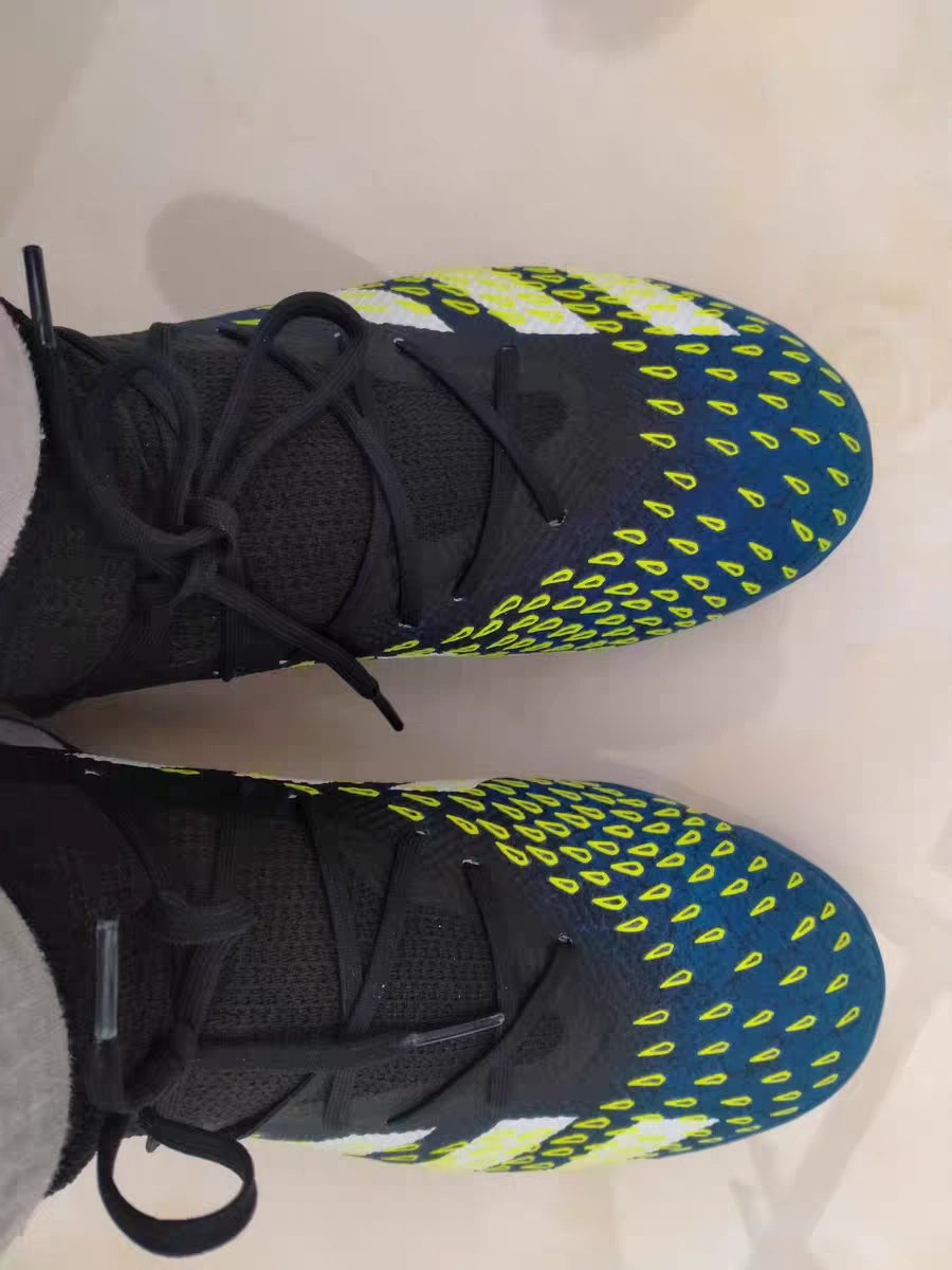 custom review-Adidas Predator Freak .3 TF Шипы Твердый Грунт Искусственные Шипы Ткань Футбольные Бутсы Мужские