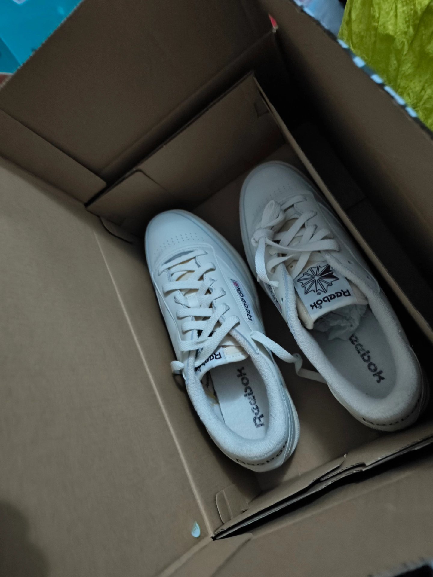 custom review-Reebok CLUB C 85 VINTAGE Устойчивые к истиранию низкие скейтборд-кроссовки унисекс бежевые