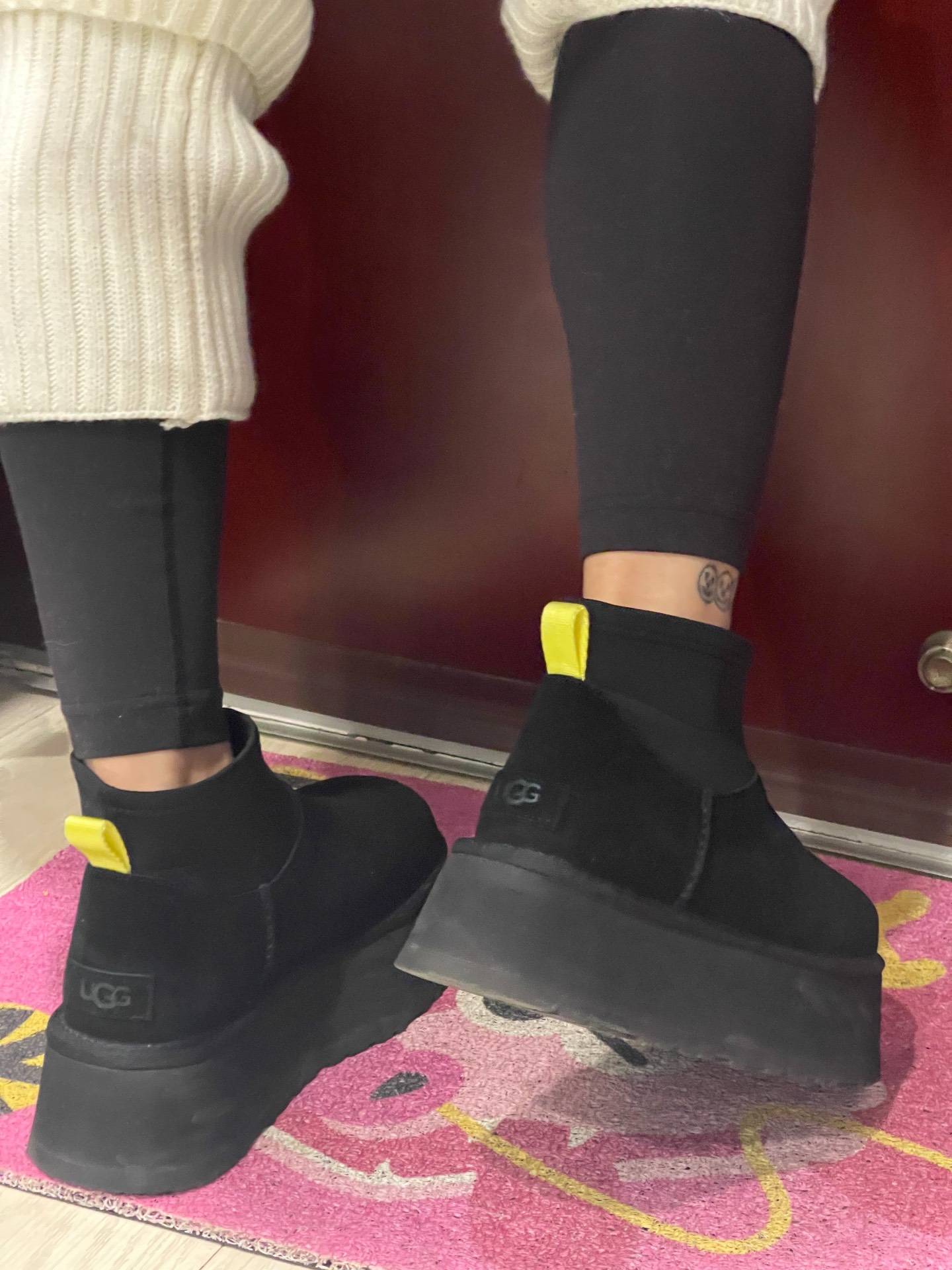 custom review-UGG Ботильоны Черные Женские