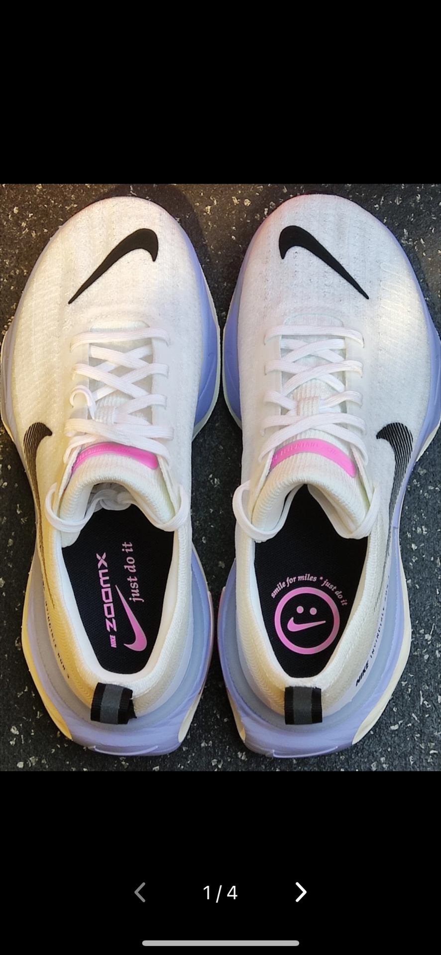 custom review-Nike Invincible 3 Беговые кроссовки Низкие Топ Унисекс