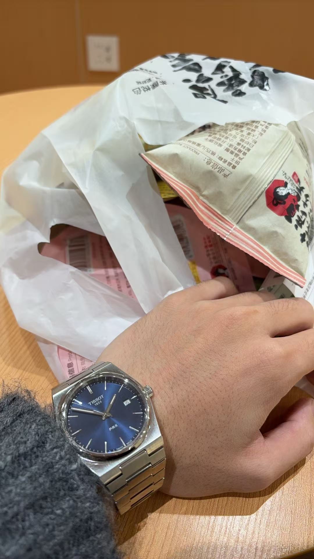 custom review-Tissot PRX Super Player Series Кварцевый механизм Мужские часы Часы 40*39,5 мм Синий циферблат