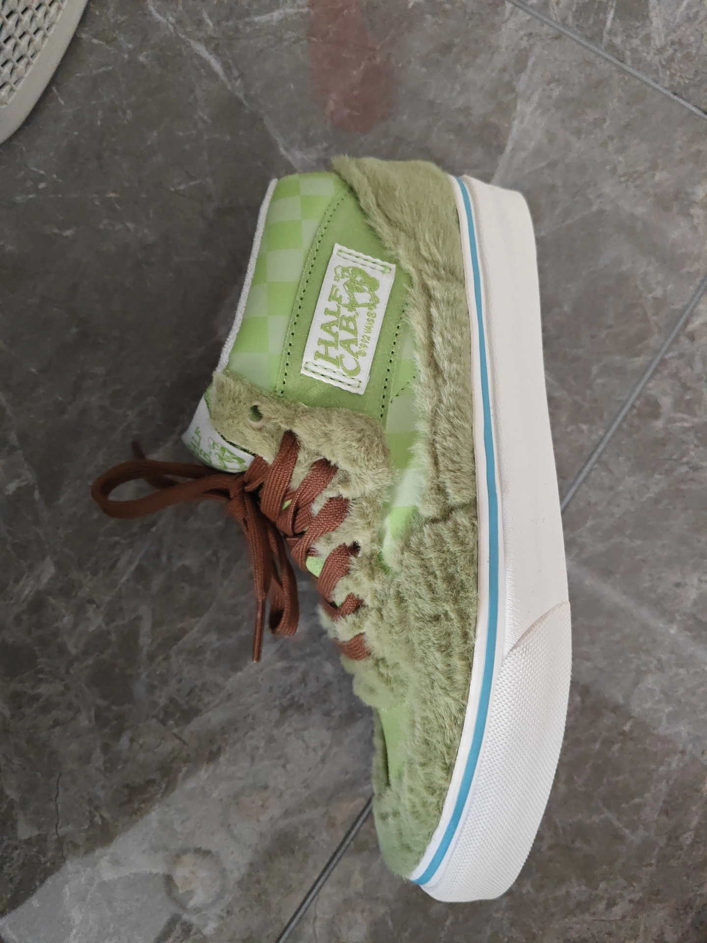 custom review-Vans Half Cab Покрытие MID Топ Скейтборд Кроссовки Унисекс Зеленый