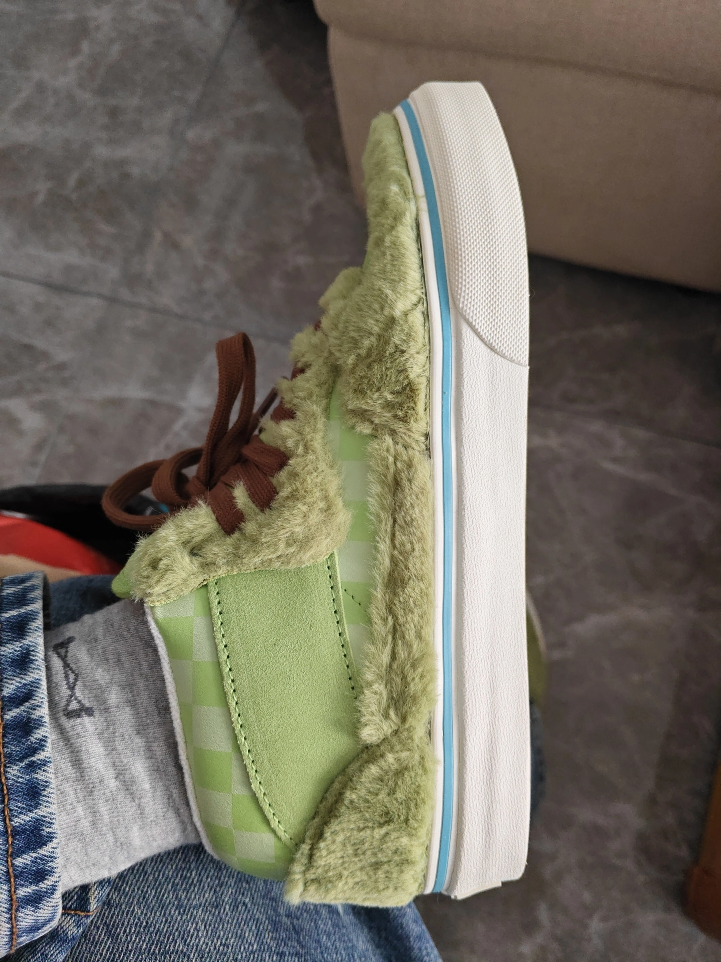 custom review-Vans Half Cab Покрытие MID Топ Скейтборд Кроссовки Унисекс Зеленый