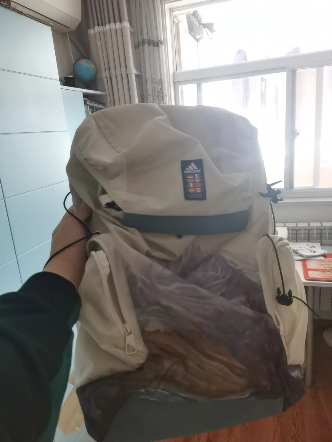 custom review-Adidas Нейлоновая спортивная сумка для кемпинга унисекс натуральная