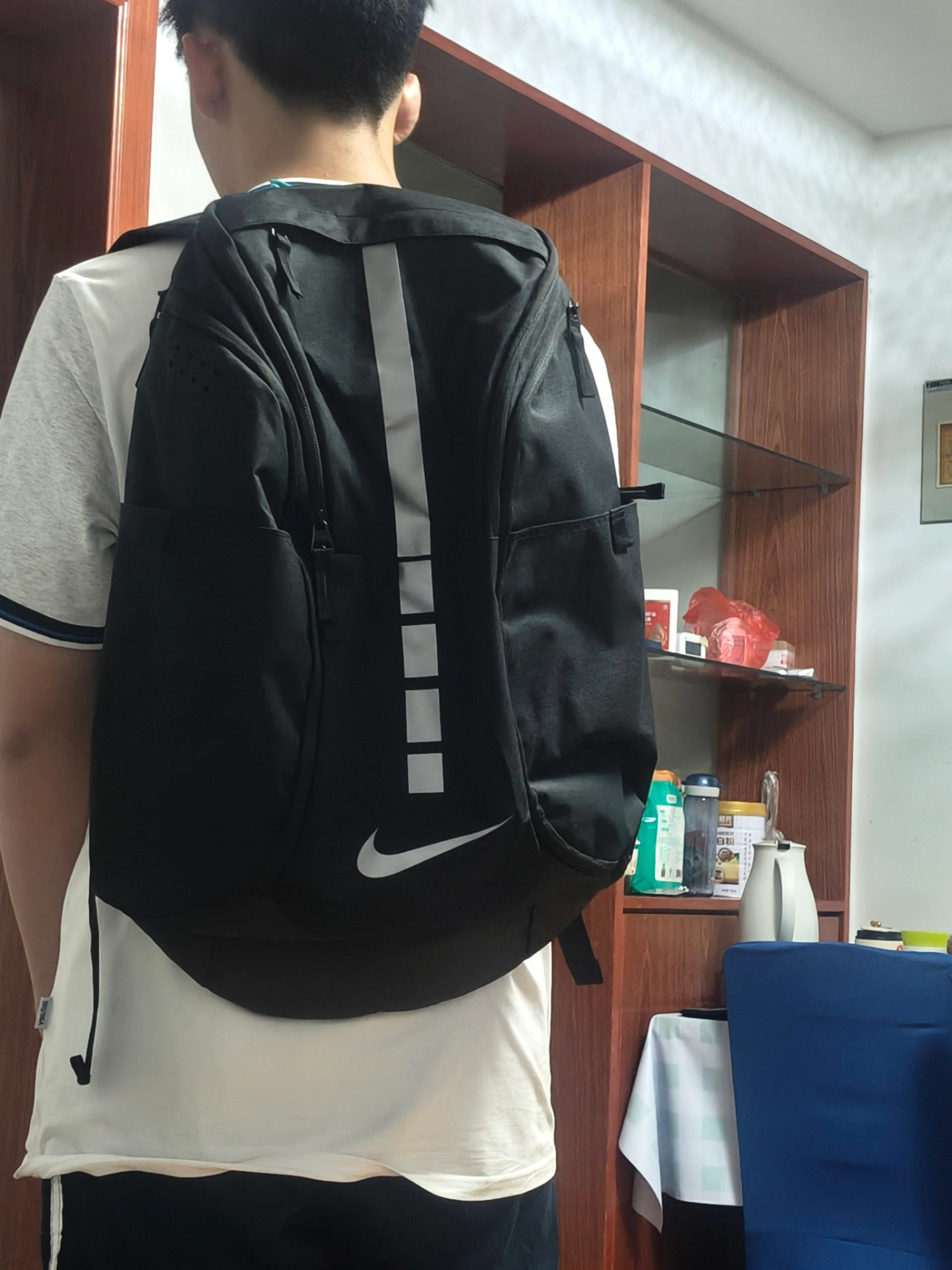 custom review-Nike Полиэстер Баскетбольная Сумка Рюкзак Унисекс Черный