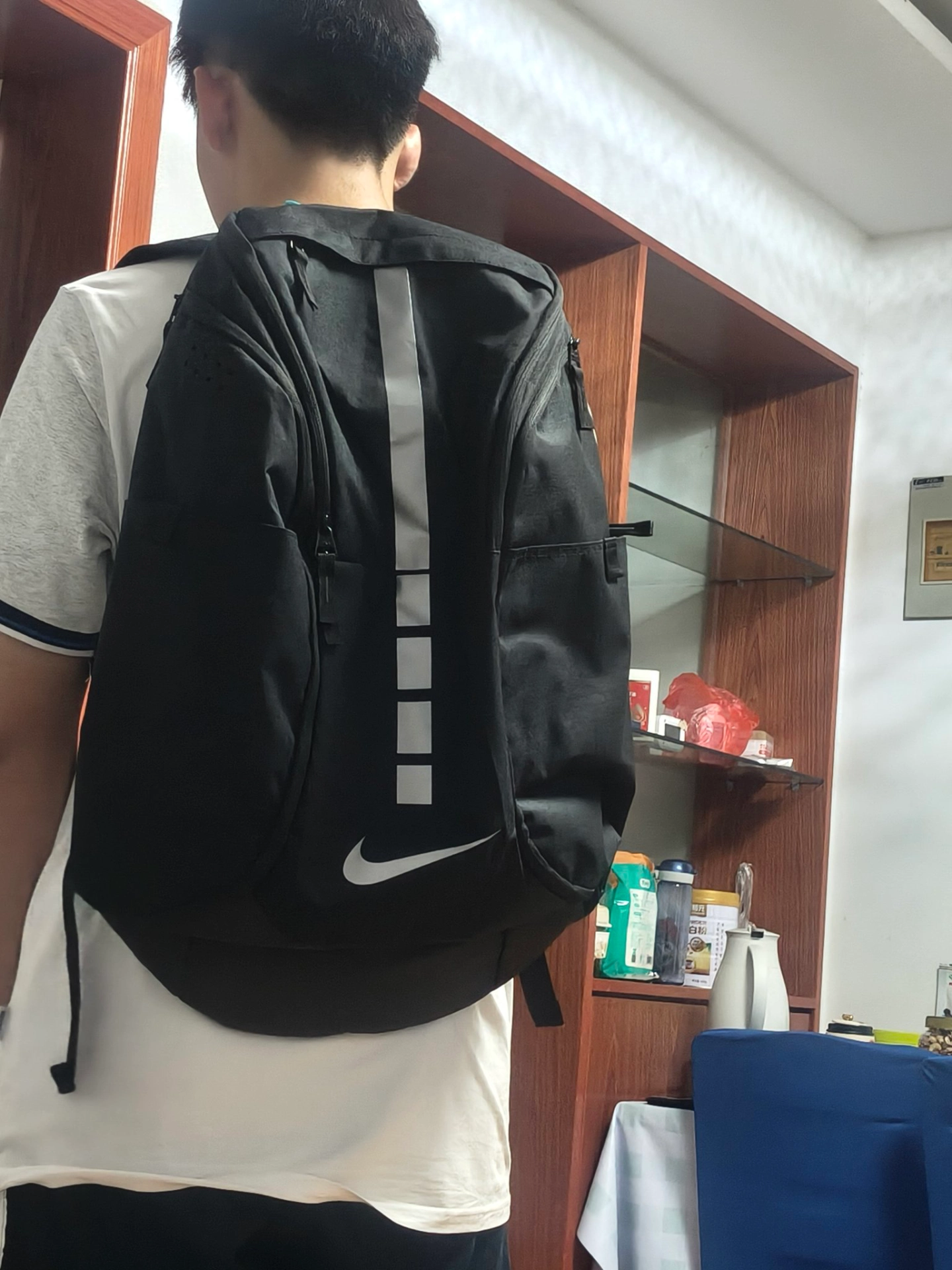 custom review-Nike Полиэстер Баскетбольная Сумка Рюкзак Унисекс Черный