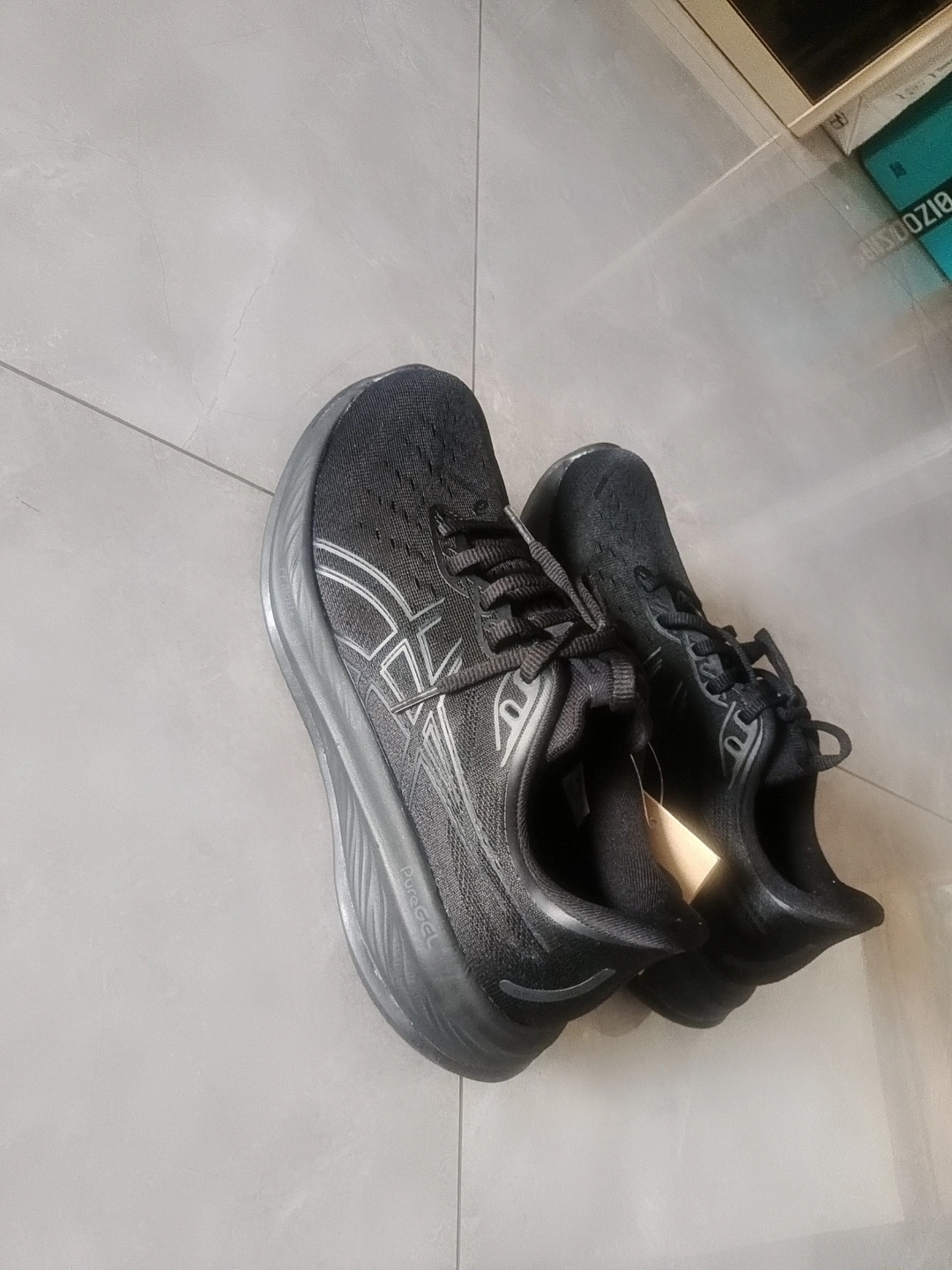 custom review-ASICS Гель CUMULUS 26 Low Топ Беговые кроссовки Мужской Черный