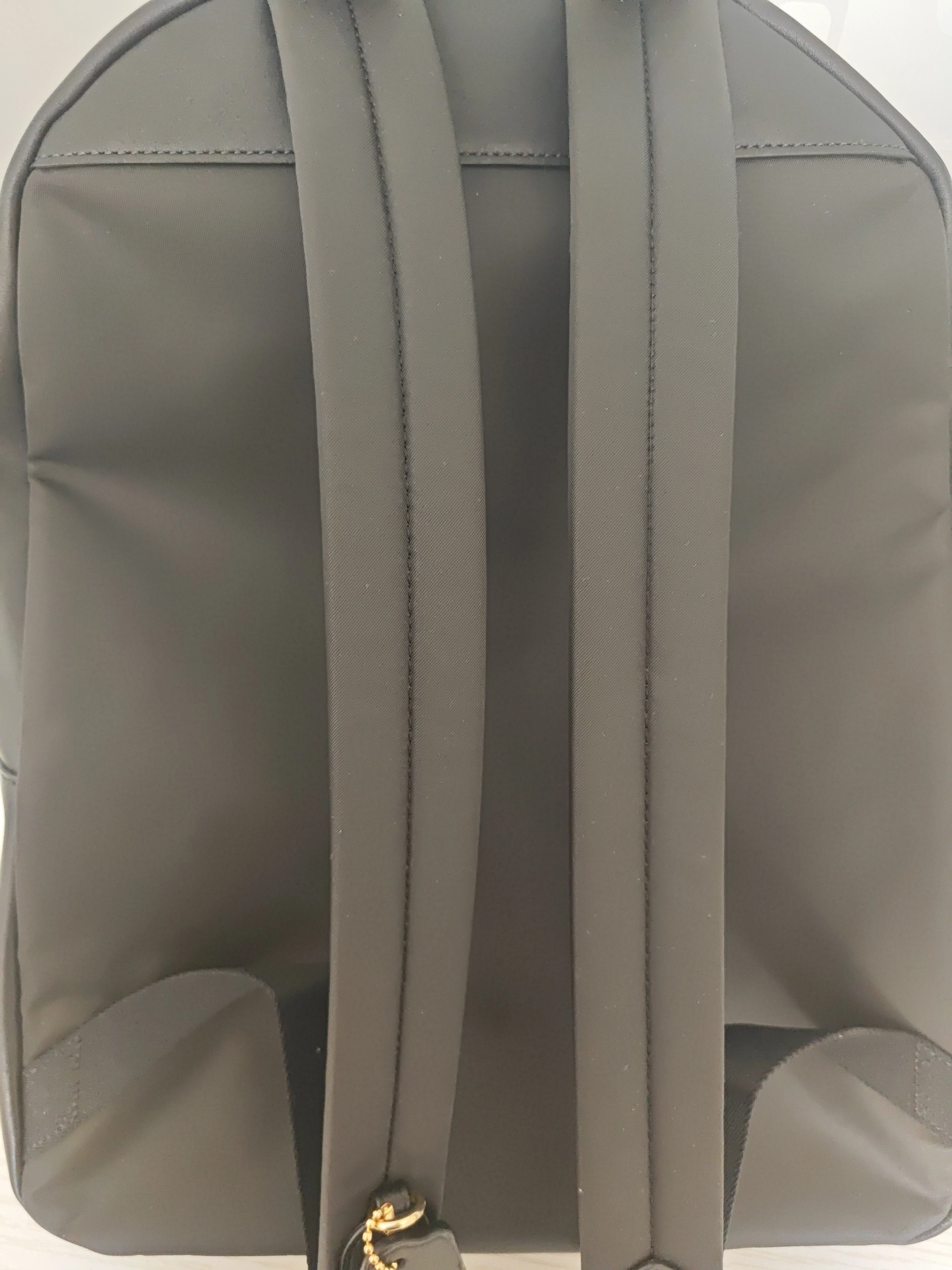 custom review-COACH Charlie Canvas Рюкзак Большой Женский Темно-Коричневый