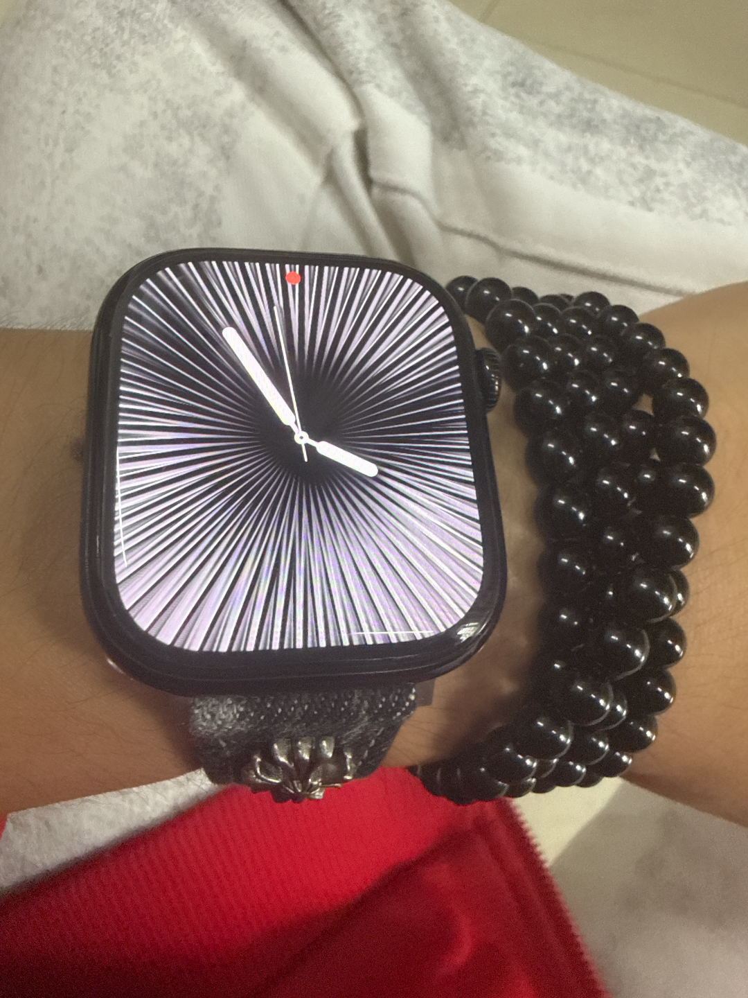 custom review-PULAISI Ремень Совместимость с Apple материал деним длина 220 мм