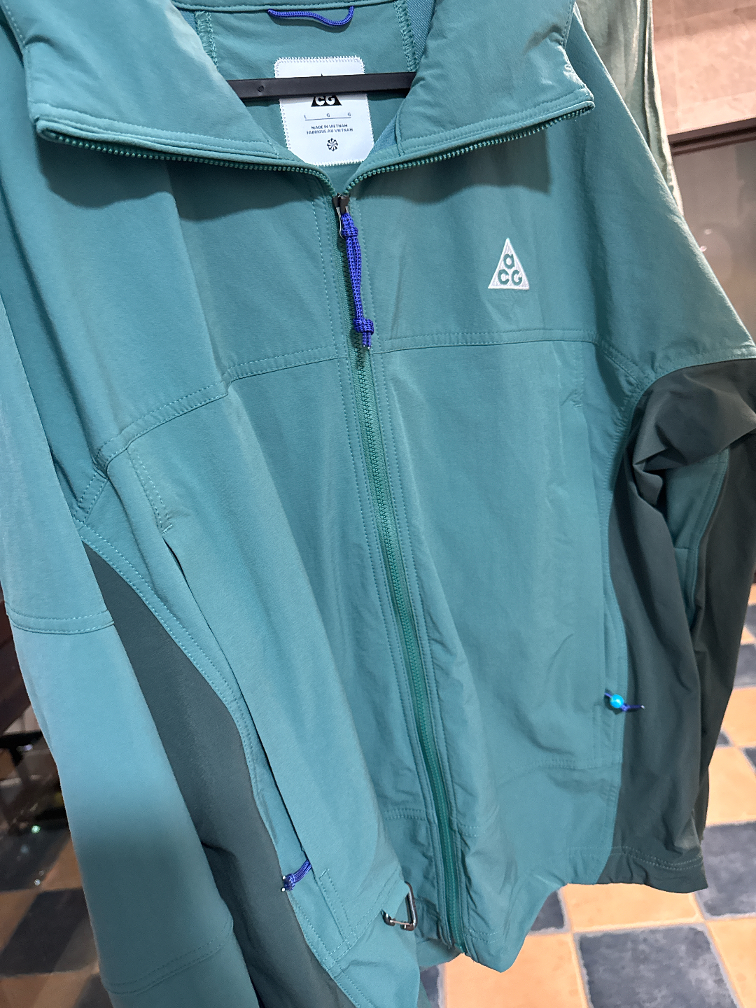 custom review-Nike ACG 'Солнце Farer' Куртки и Пальто Мужские Винтажный Зеленый