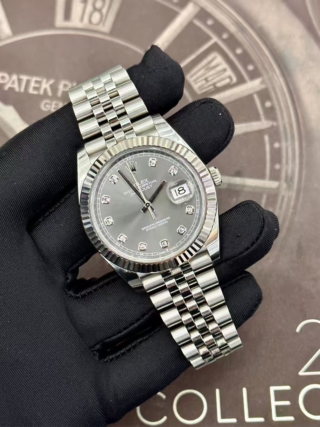 rolex劳力士日志型系列自动机械机芯简约大气