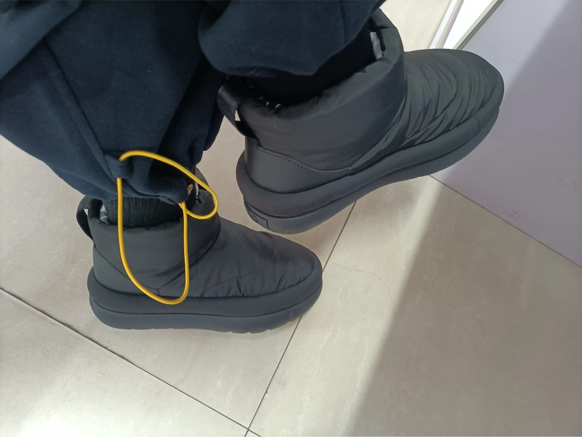 custom review-UGG Теплоизоляционные Снежные Ботинки Унисекс Черные