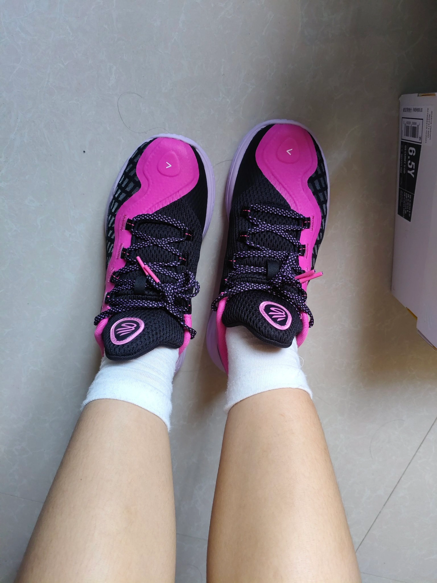 custom review-Under Armour Curry 11 GD Удобные противоскользящие низкие детские баскетбольные кроссовки фиолетового цвета