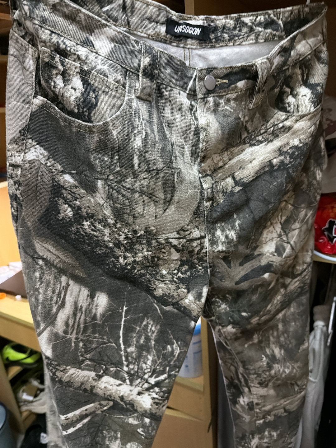 custom review-URS GGON Карго штаны унисекс с камуфляжным узором