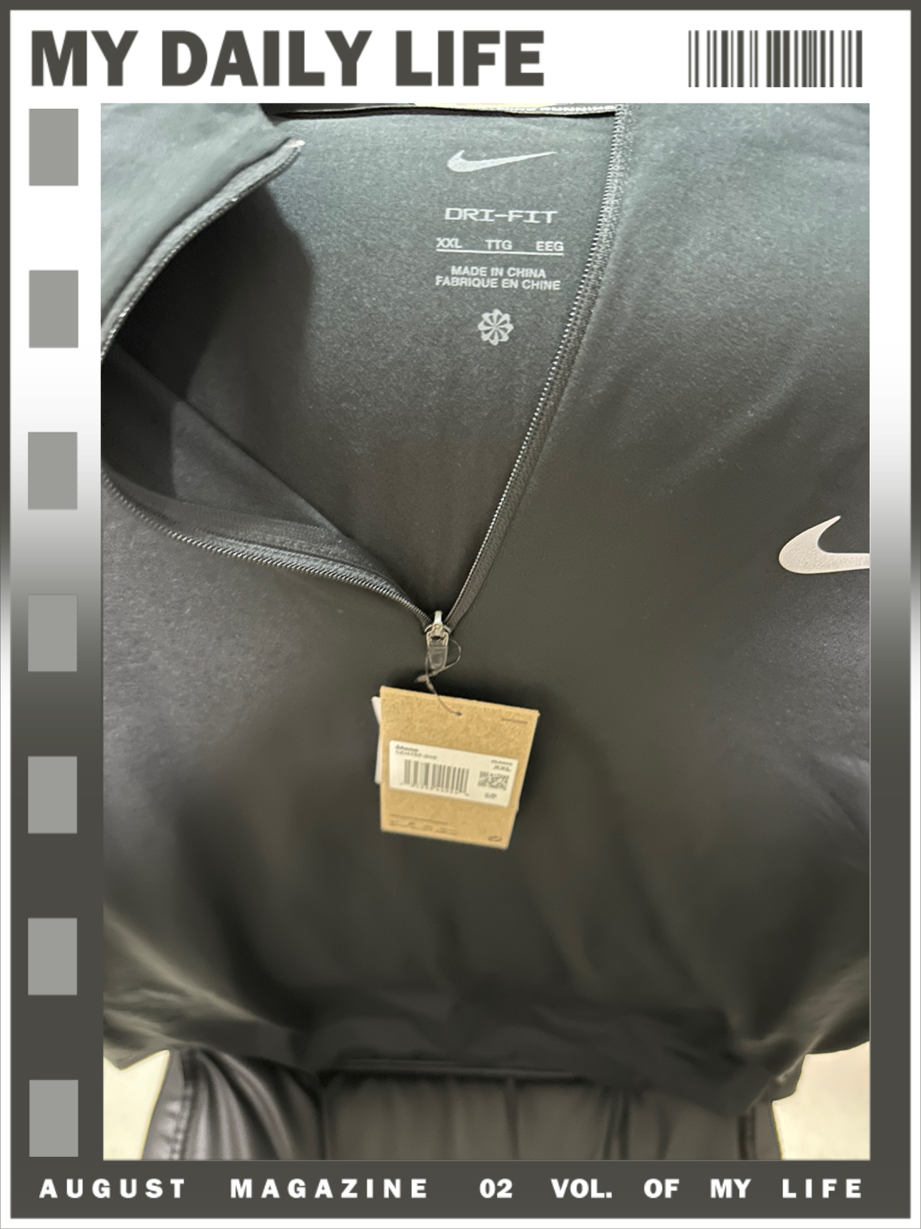 custom review-Nike Мужские черные футболки