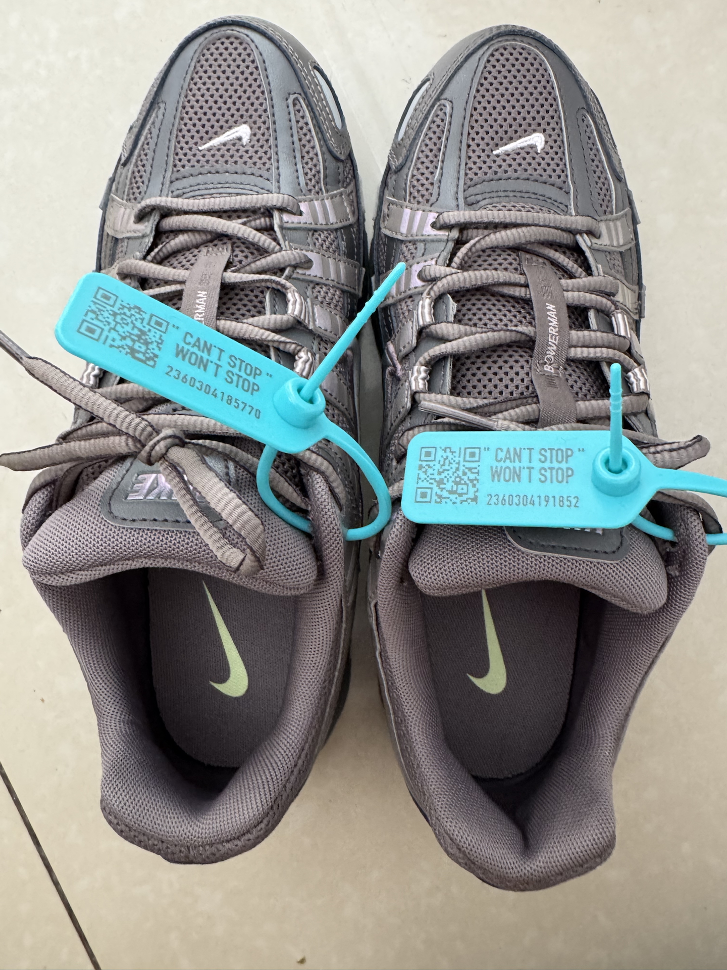 custom review-Nike P 6000 Slip Resistant Abrasion Resistant Low Top Casual City Commute Running Shoes Men's Taupe