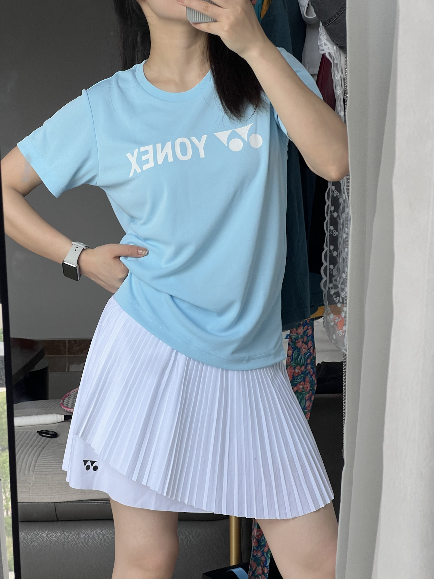 custom review-YONEX Повседневные короткие юбки для женщин