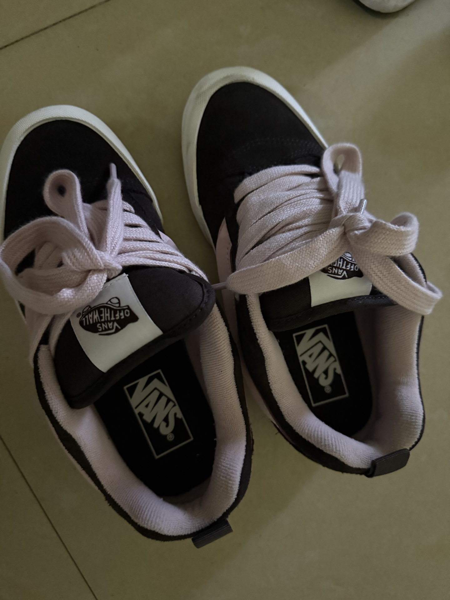 custom review-Vans Knu Skool Устойчивые к истиранию низкие скейтбордические кроссовки унисекс коричневого цвета