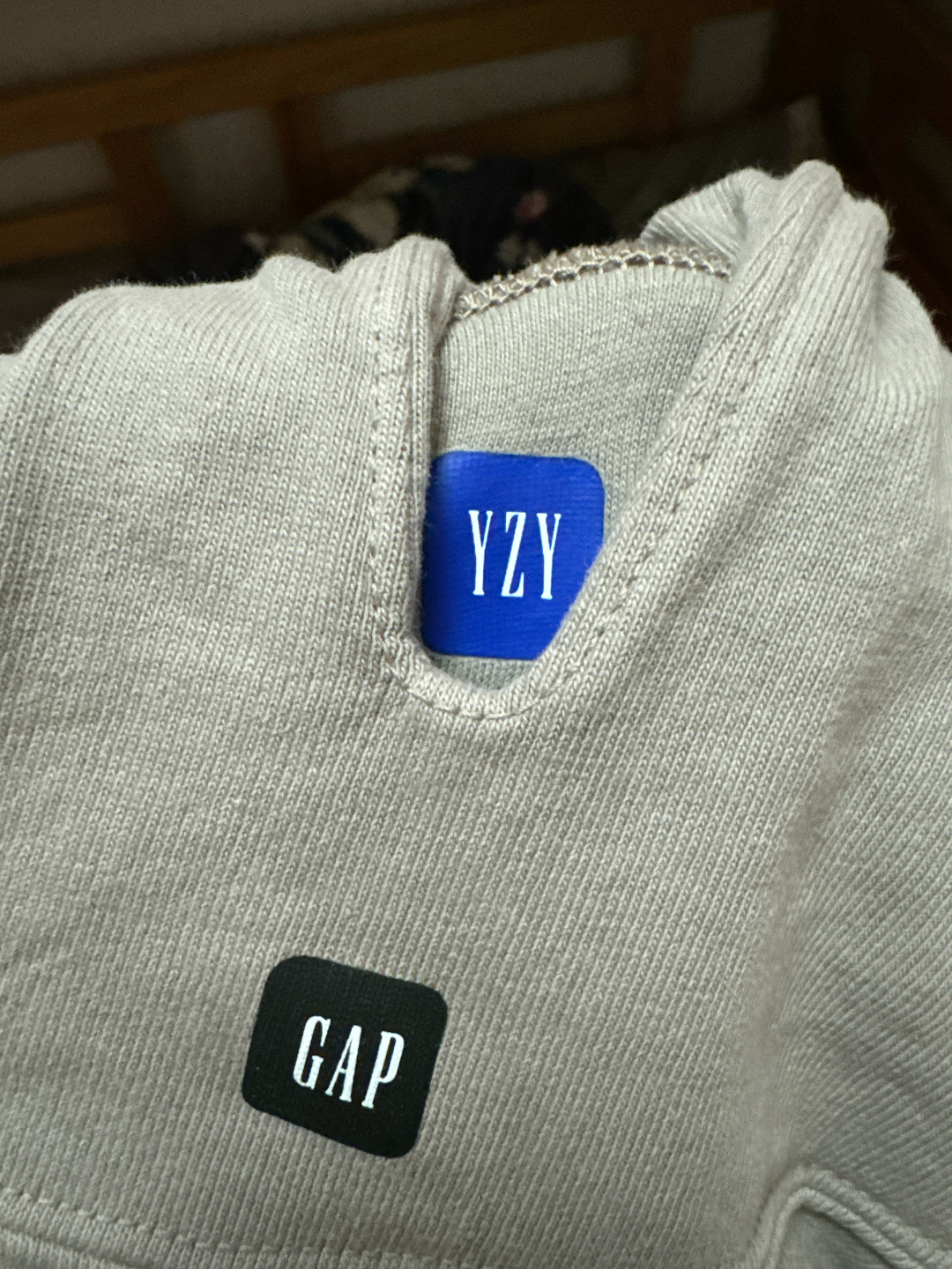 custom review-YEEZY x Gap X Balenciaga Логотип Свернутый Толстовка Толстовка Унисекс