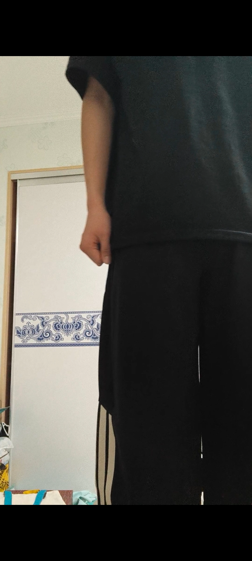 custom review-Adidas Вязаные тренировочные штаны унисекс черные