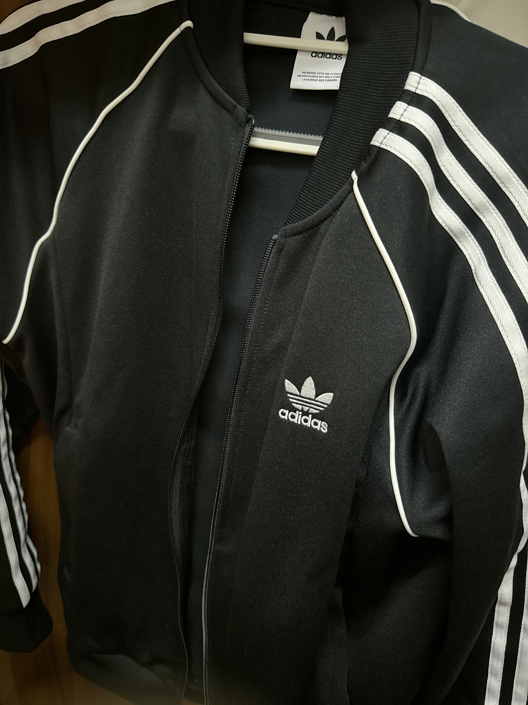 custom review-Adidas Originals SST TRACK Куртка Мужская Черная