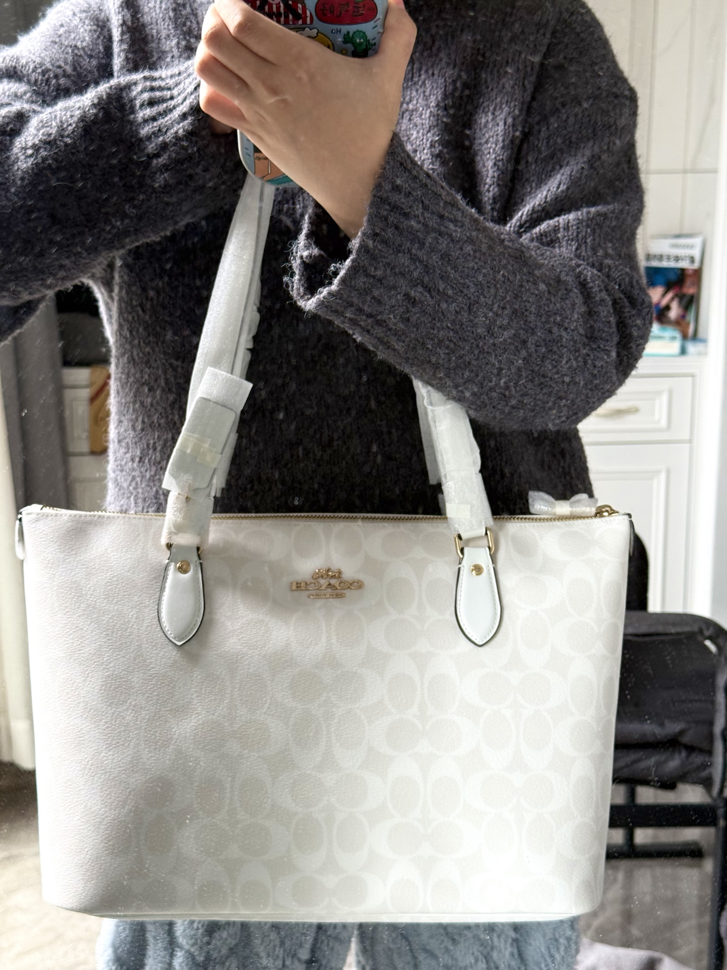 小白成长训练营 #大容量的通勤包 #今日背蔻驰coach #coach蔻驰