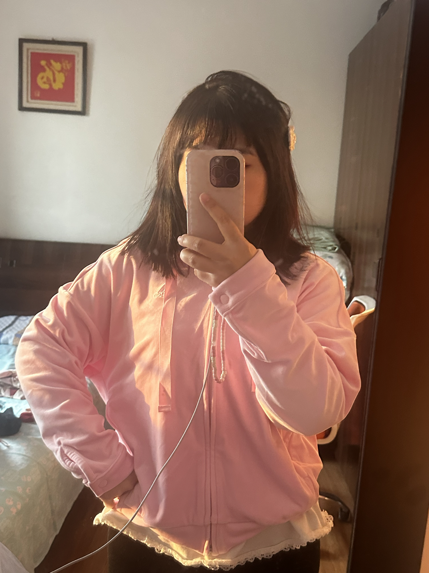 custom review-Adidas Прозрачный Розовый Женские Куртки