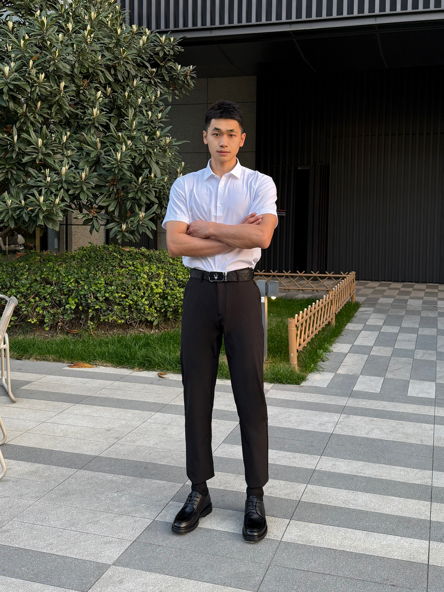 分享今日西装裤