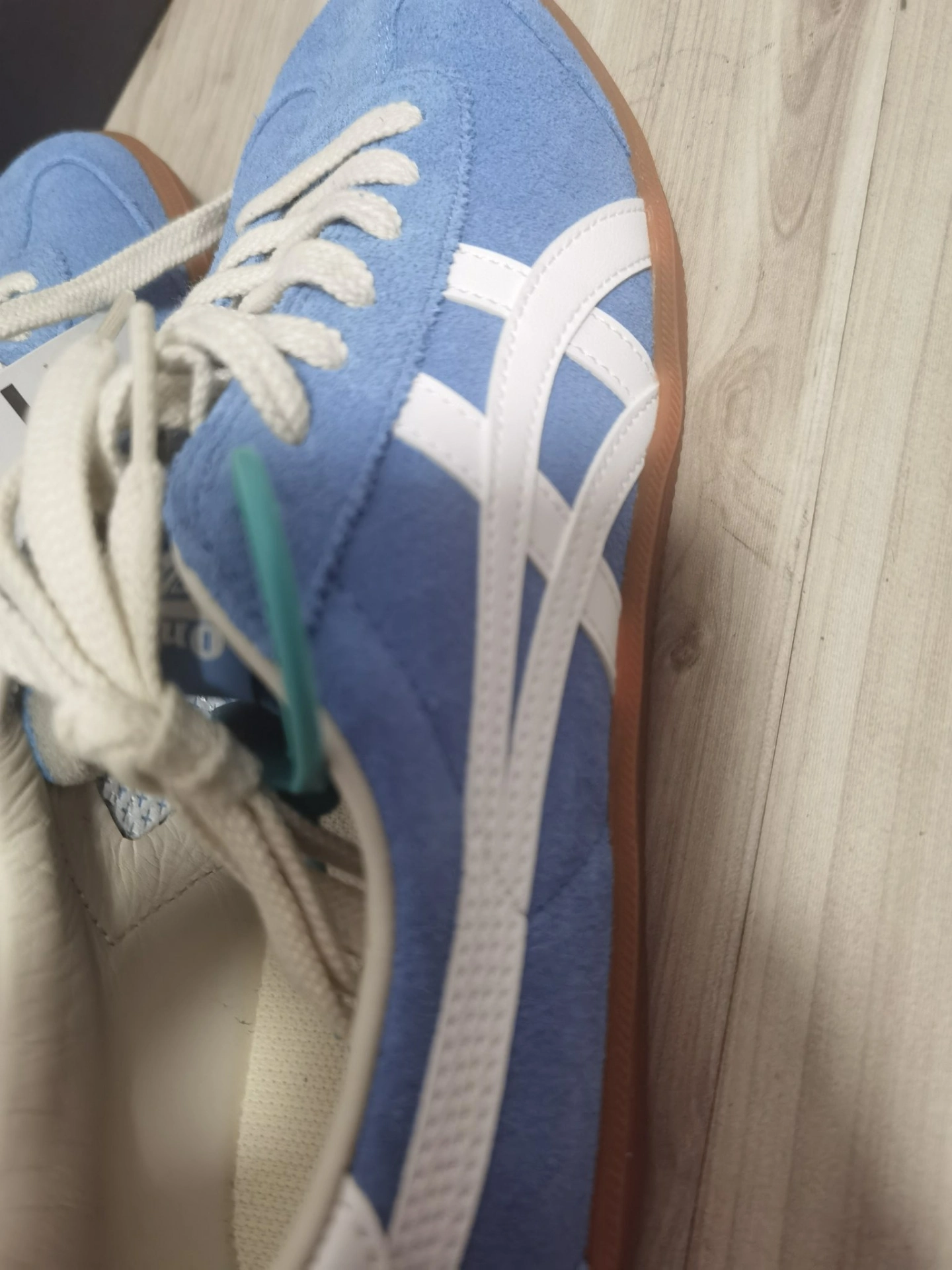 custom review-Onitsuka Tiger Tokuten Slip-Resistant Ударостойкие Низкие Кеды для Скейтбординга Унисекс Синие Белые