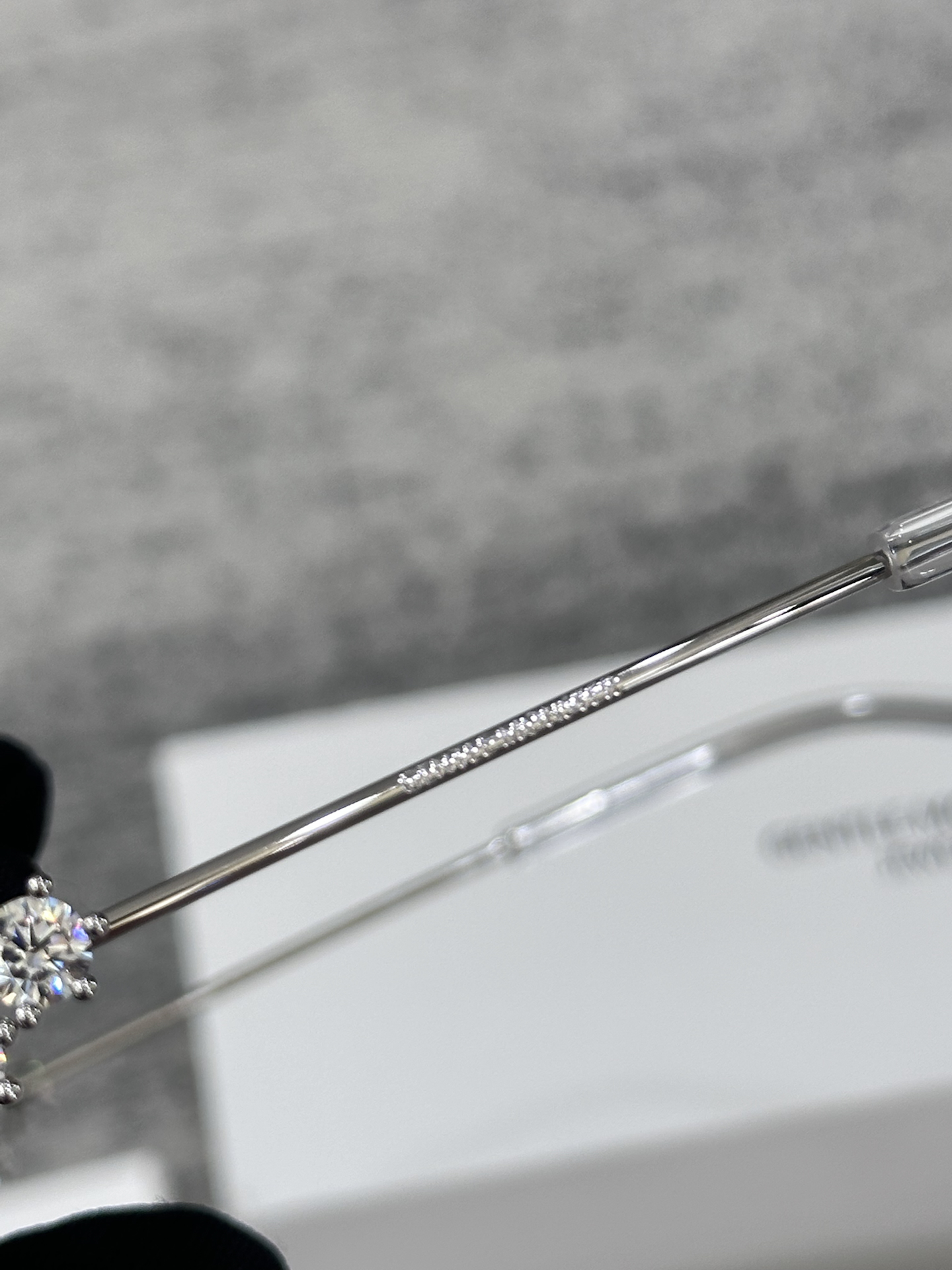 custom review-GENTLE MONSTER Металл Драгоценный камень Овал Оправы для очков Унисекс Серебряный