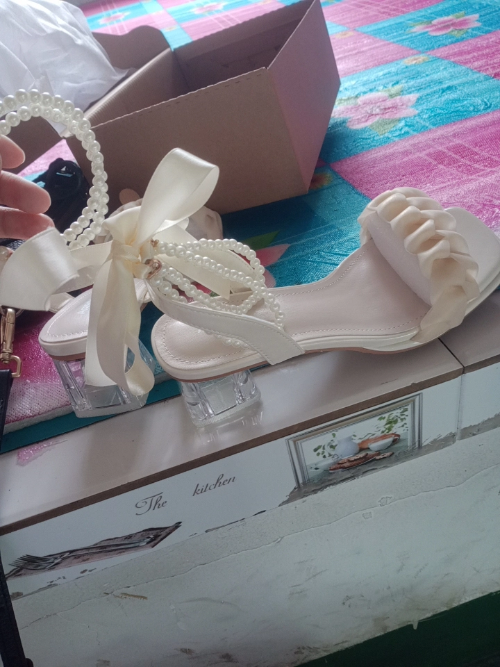 custom review-AGSDON Ткань Стильные Сандалии Женские 5,5 см