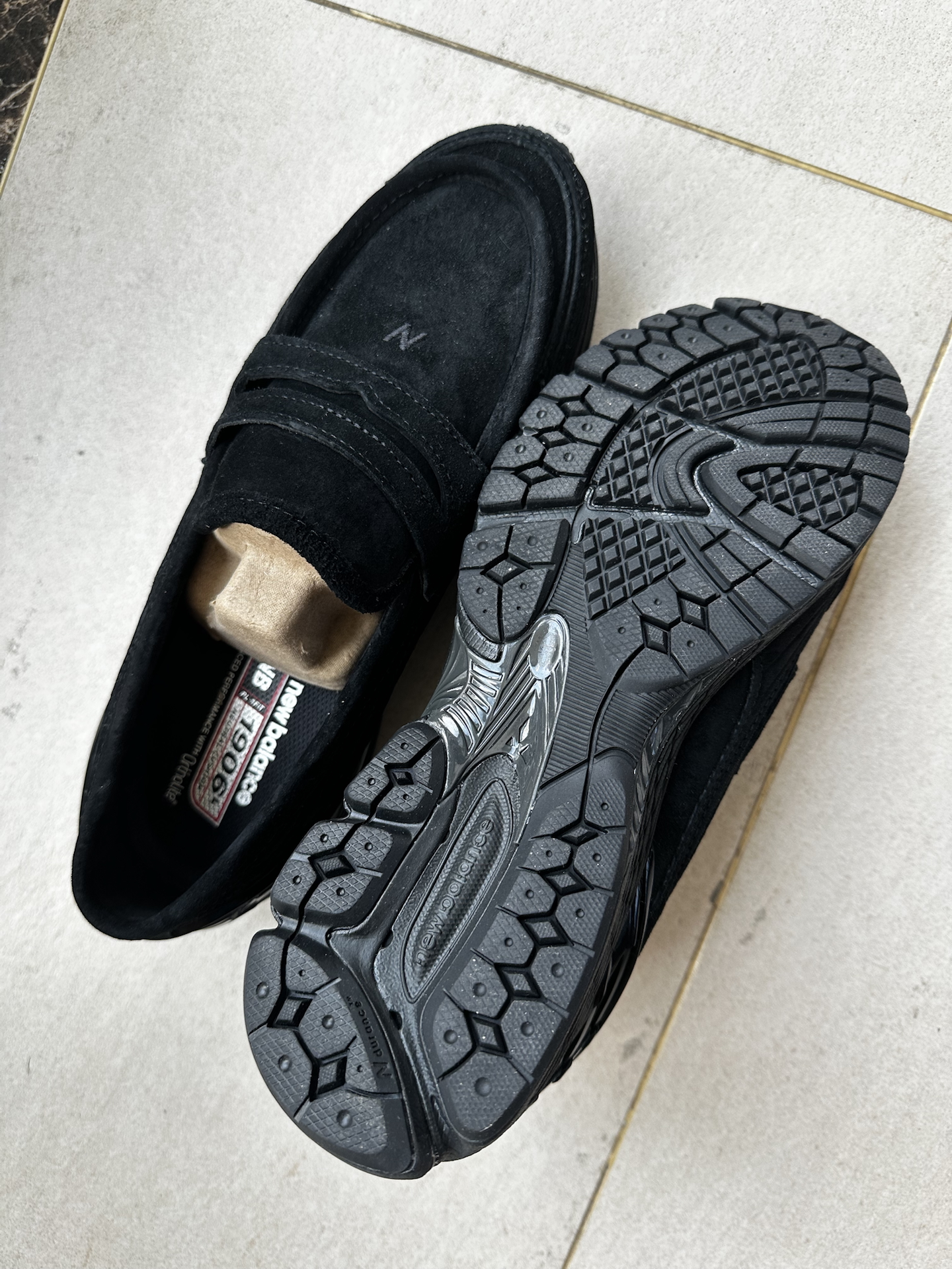 custom review-New Balance 1906L Slip On Аbrasion Resistant Поддержка Баланс Impact Resistant Низкий Топ Casual Унисекс Черный