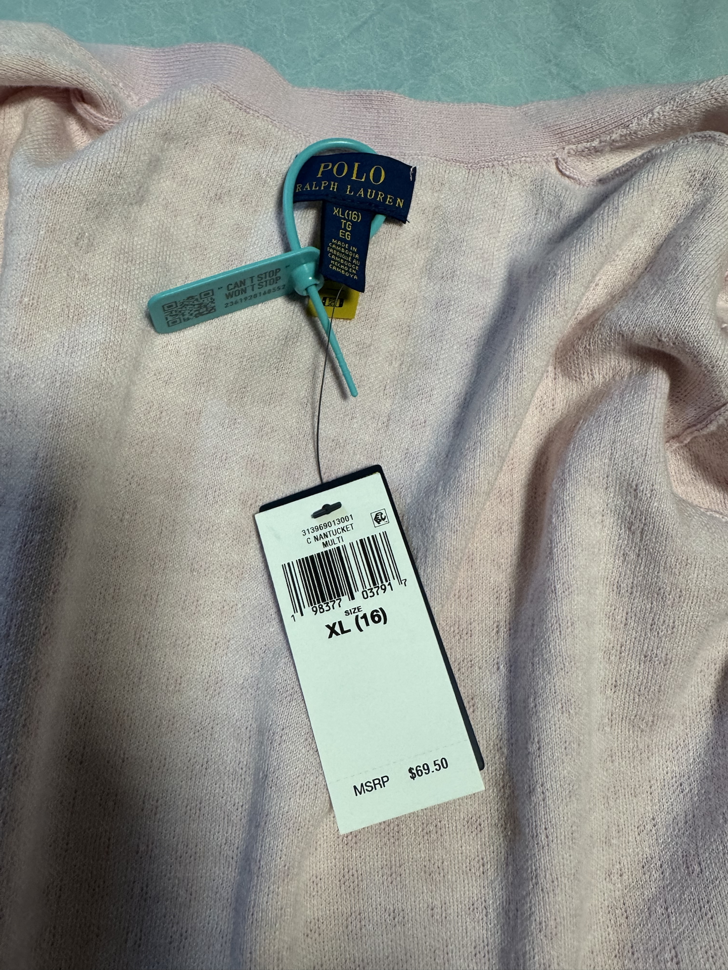 custom review-Polo Ralph Lauren Свитер SS25 Розовый Детский